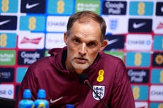 Thomas Tuchel wants ‘relentless’ England performance against minnows Andorra