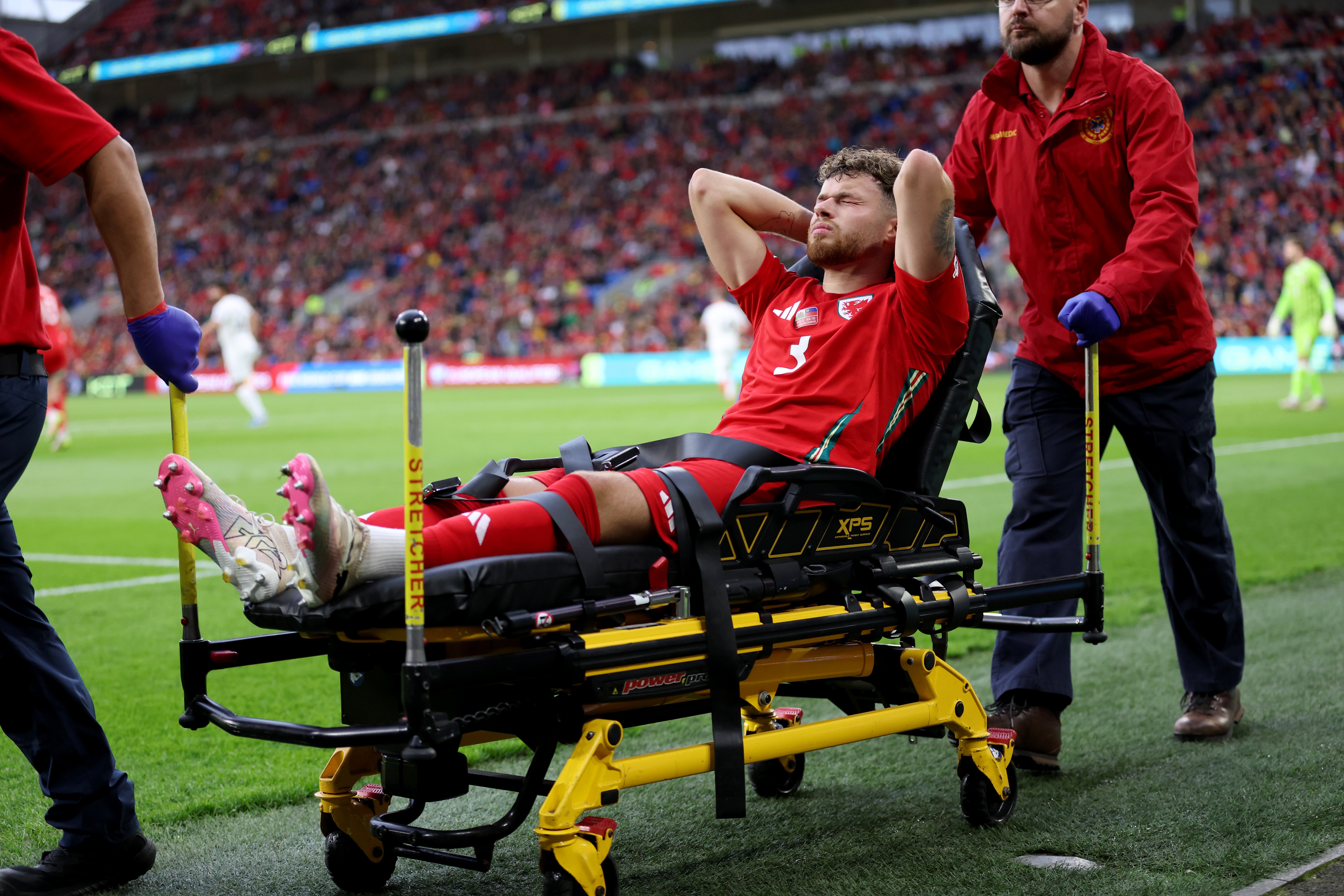 Neco Williams' injury makes him a doubt for Wales' clash with Belgium on Monday