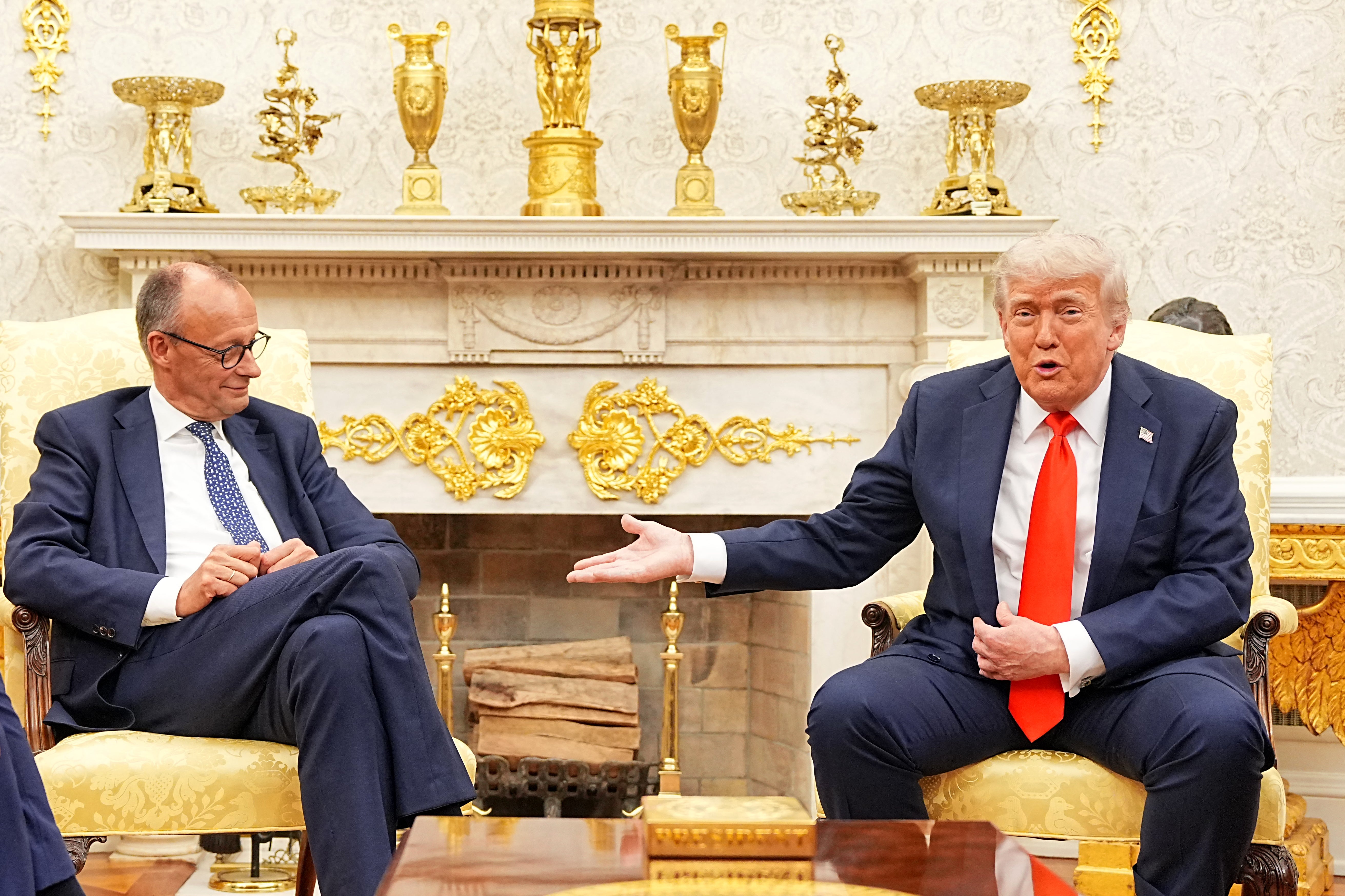 <p>Trump suggests it might be better to let Ukraine and Russia 'fight for a while'</p>