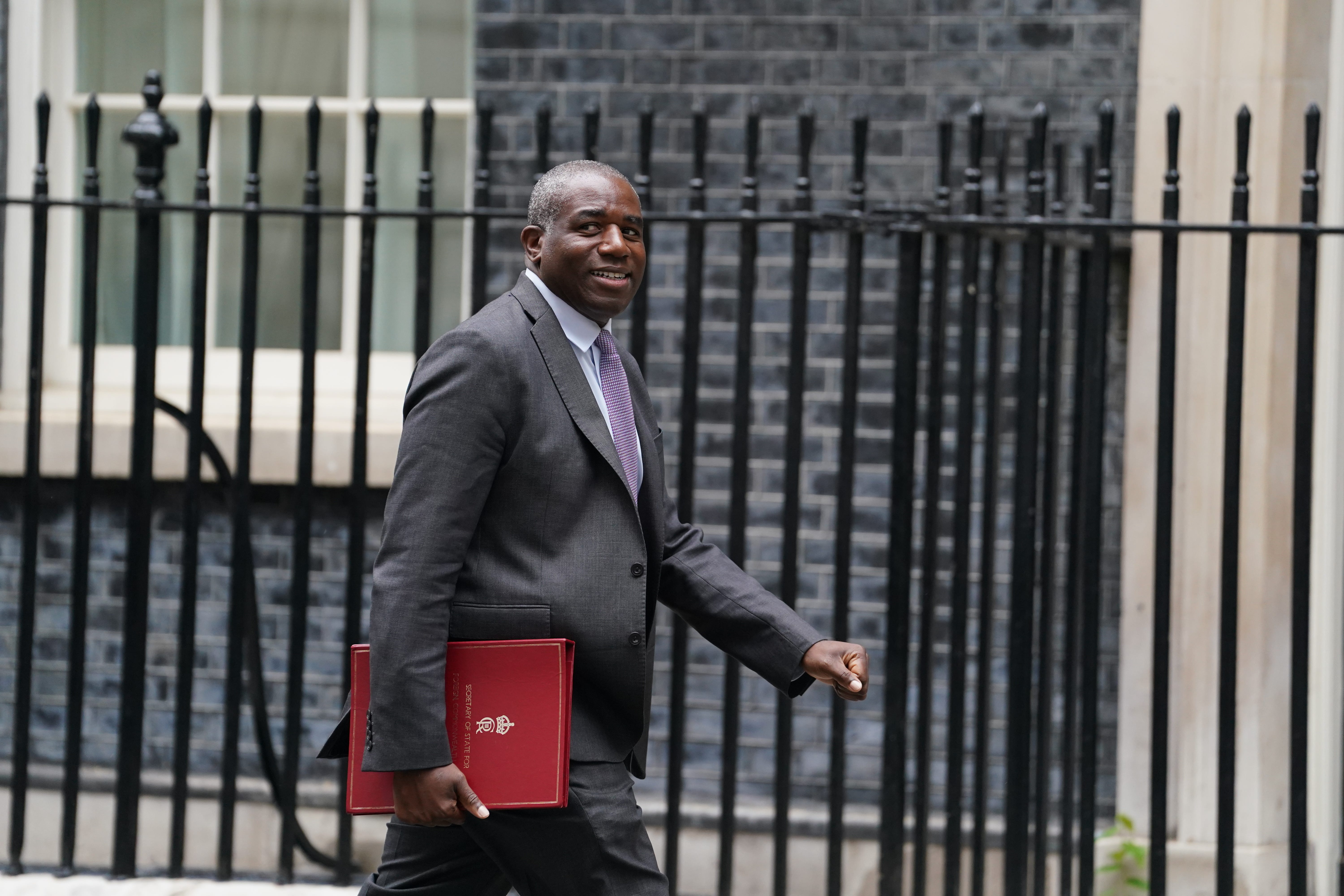Foreign Secretary David Lammy will visit India on the weekend (Gareth Fuller/PA)