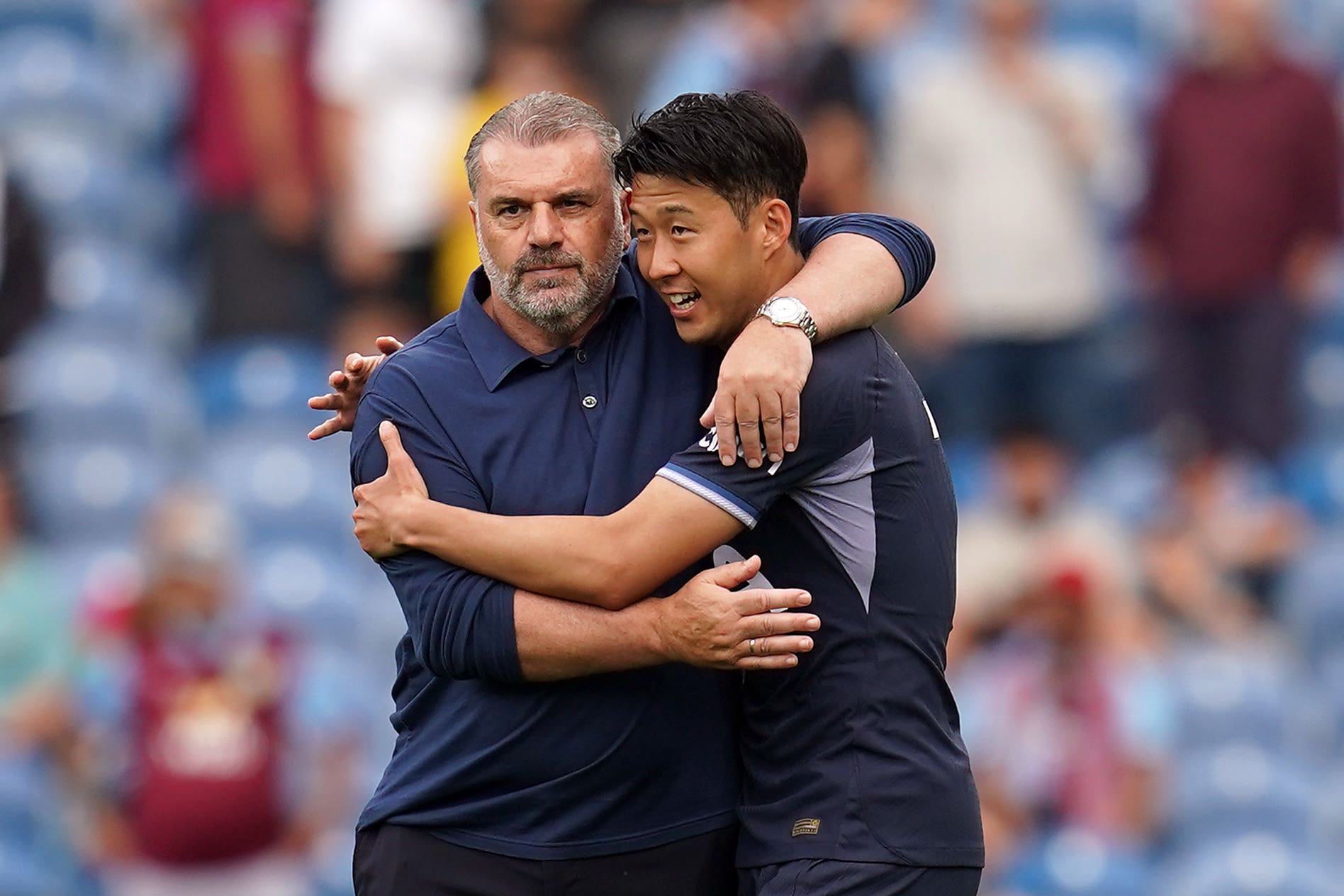 Tottenham captain Son Heung-min leads reaction to Ange Postecoglou’s sacking