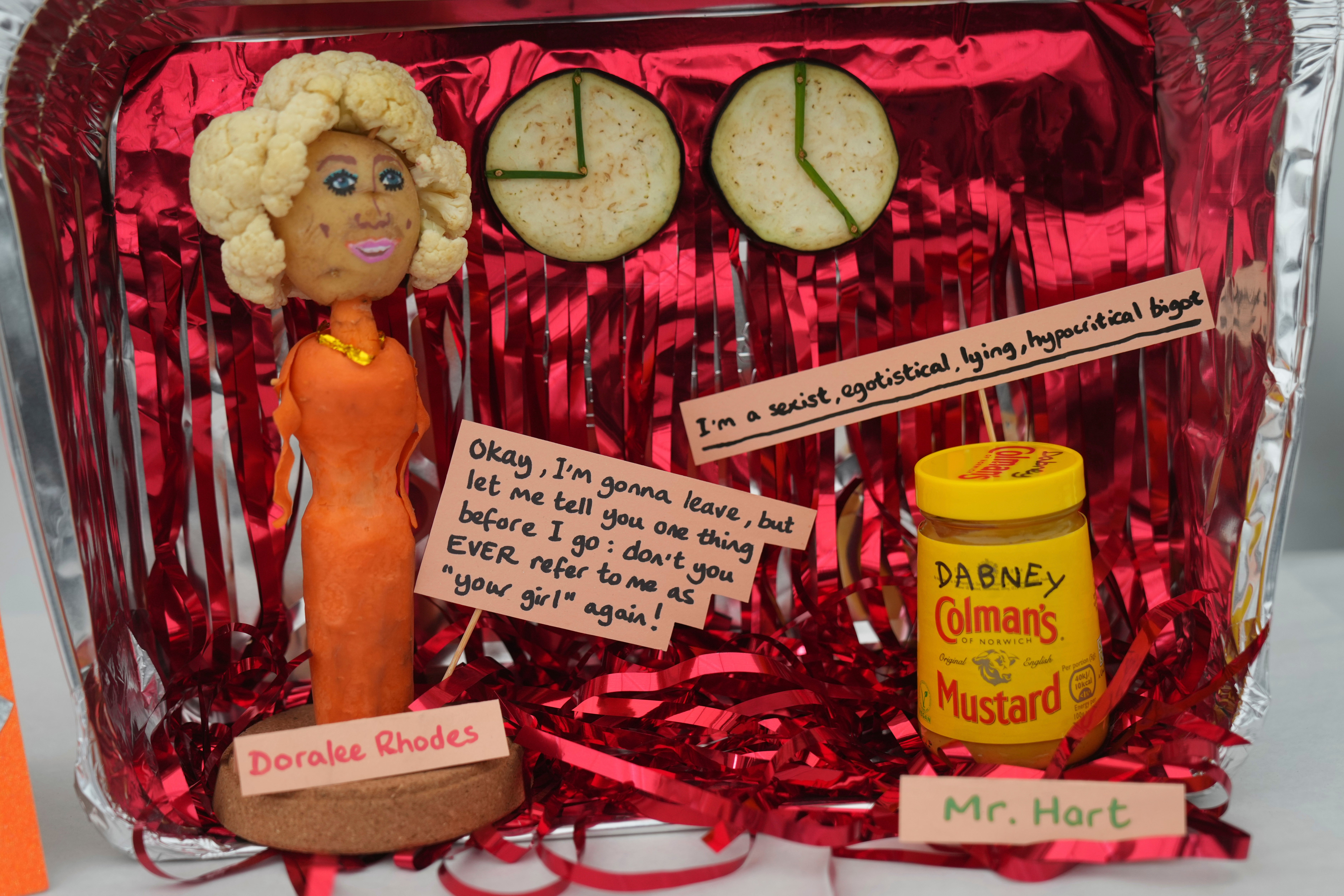 Britain Vegetable Sculpture