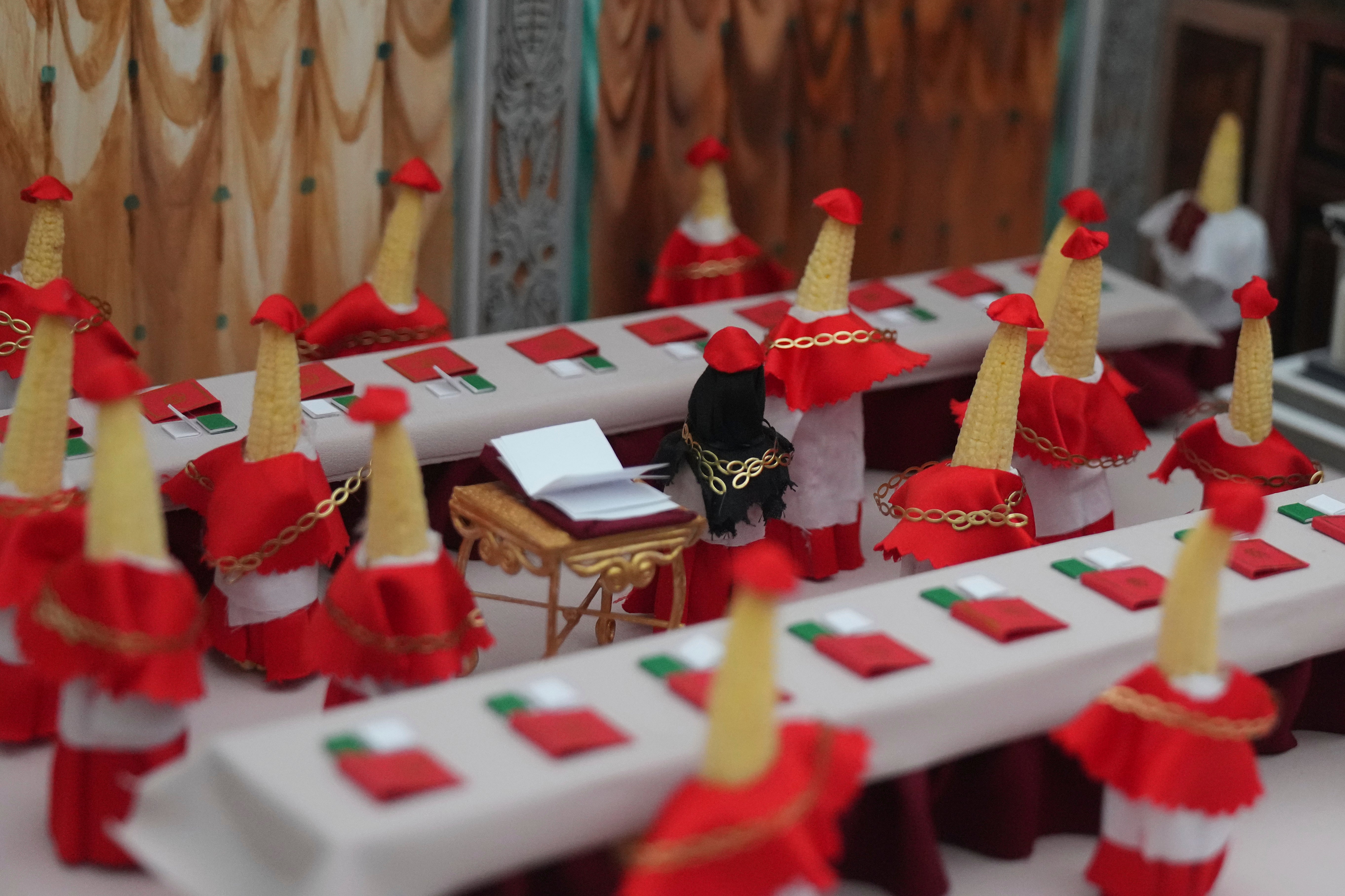 Britain Vegetable Sculpture