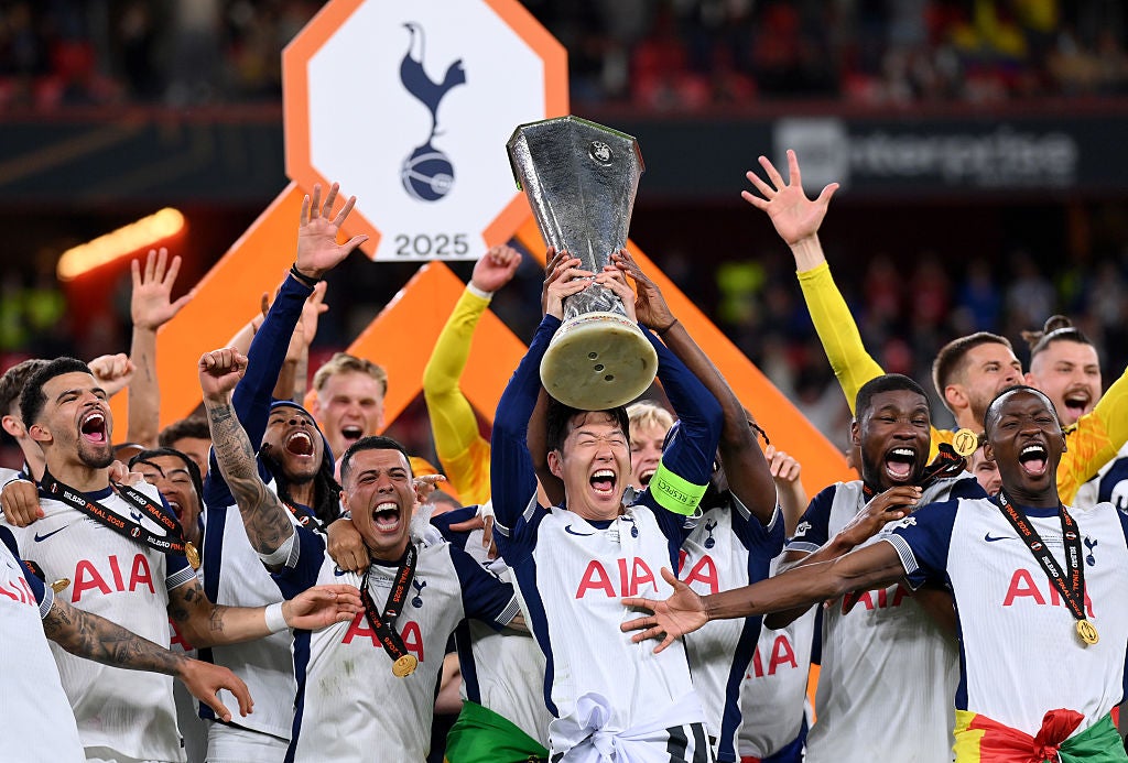 Son Heung Min kapitána Tottenhama do slávy Europa League