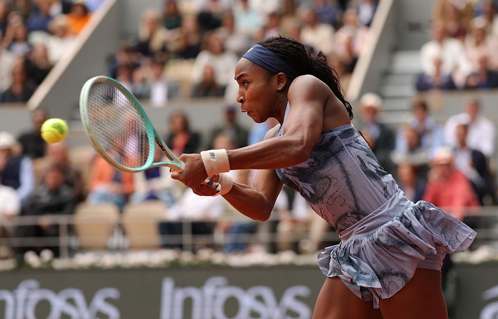 Gauff se musel vyzvednout po ztrátě dlouhé první sady