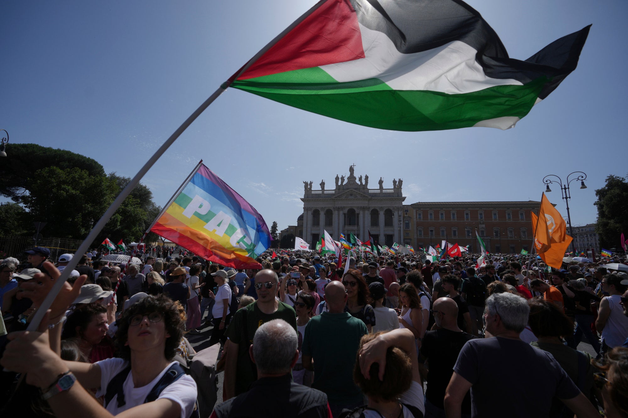 Italy Israel Palestinans