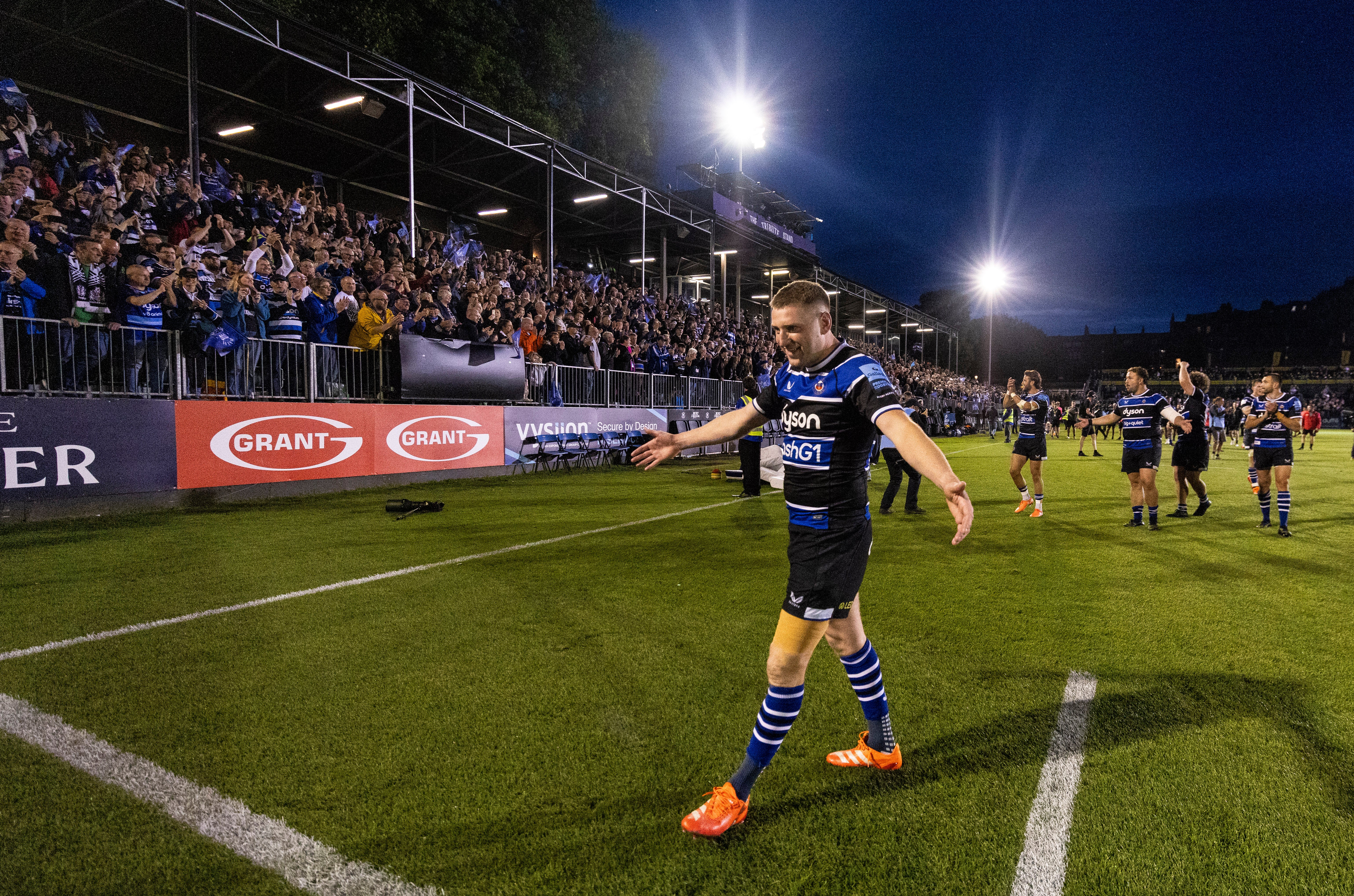 Bath boss plays down Finn Russell injury fears after semi-final win over Bristol