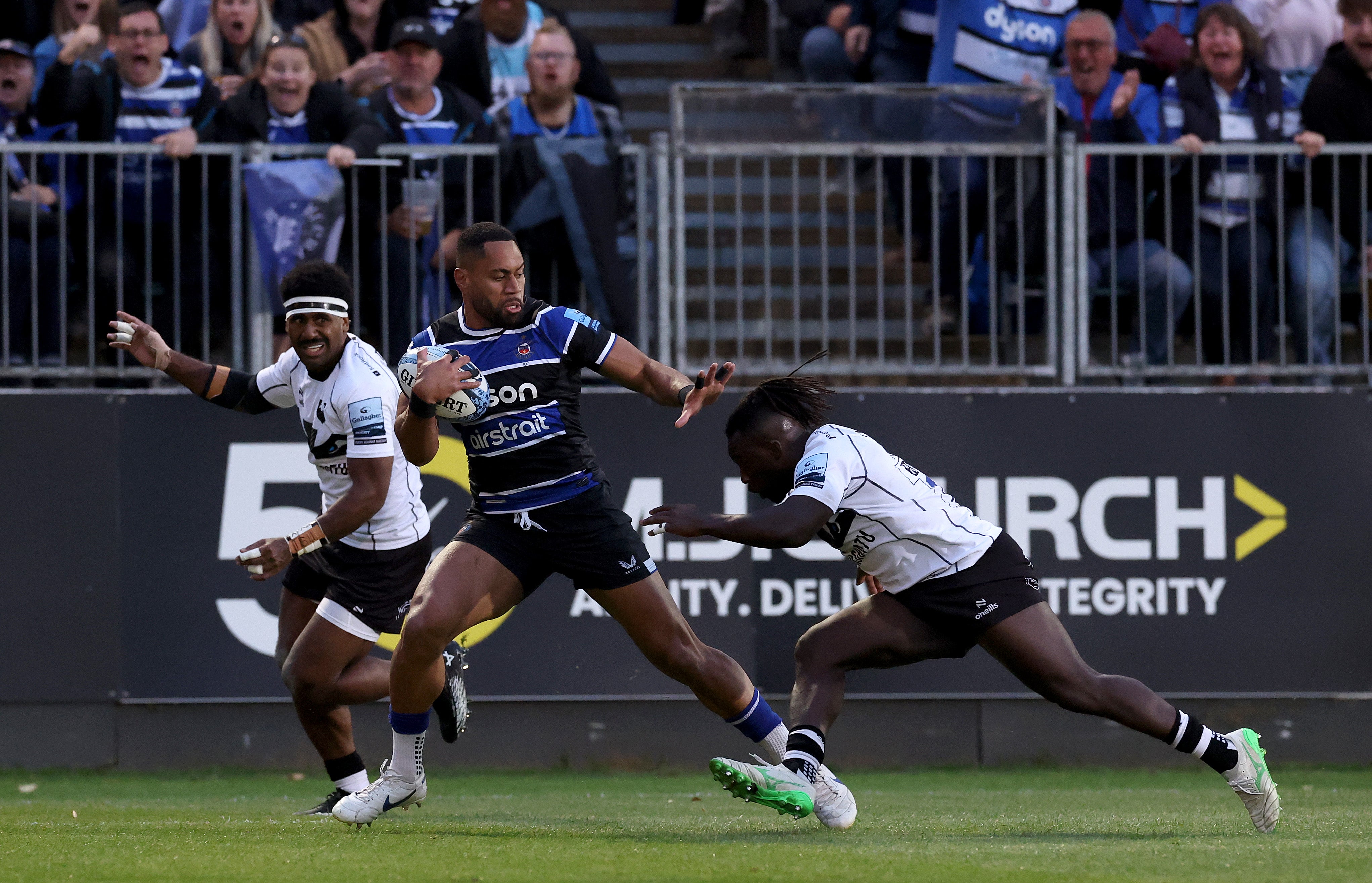 Joe Cokanasiga's try proved a key moment