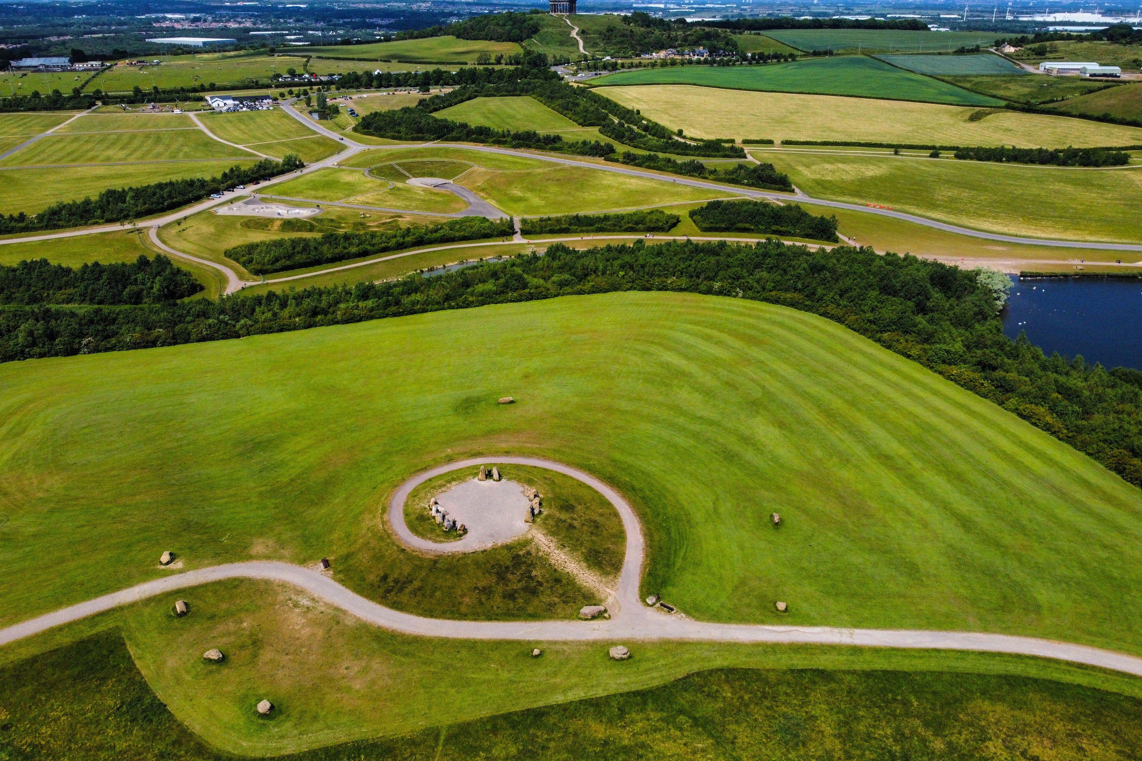 The investigation involves Herrington Country Park in Sunderland (PA)