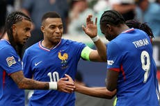 Kylian Mbappe scores landmark goal as France finish third in Nations League