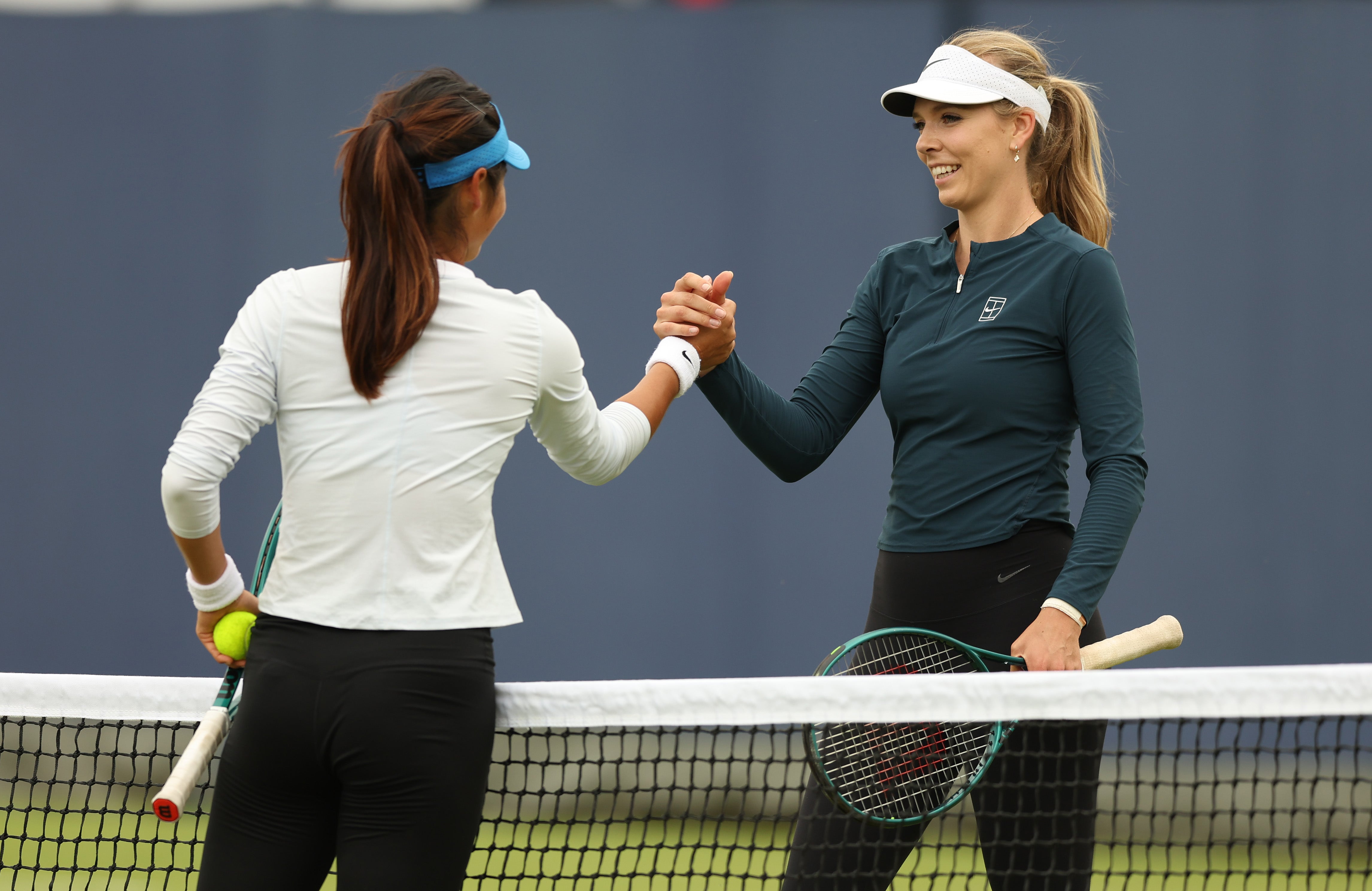Emma Raducanu and Katie Boulter lead the British contingent at Queen’s this week
