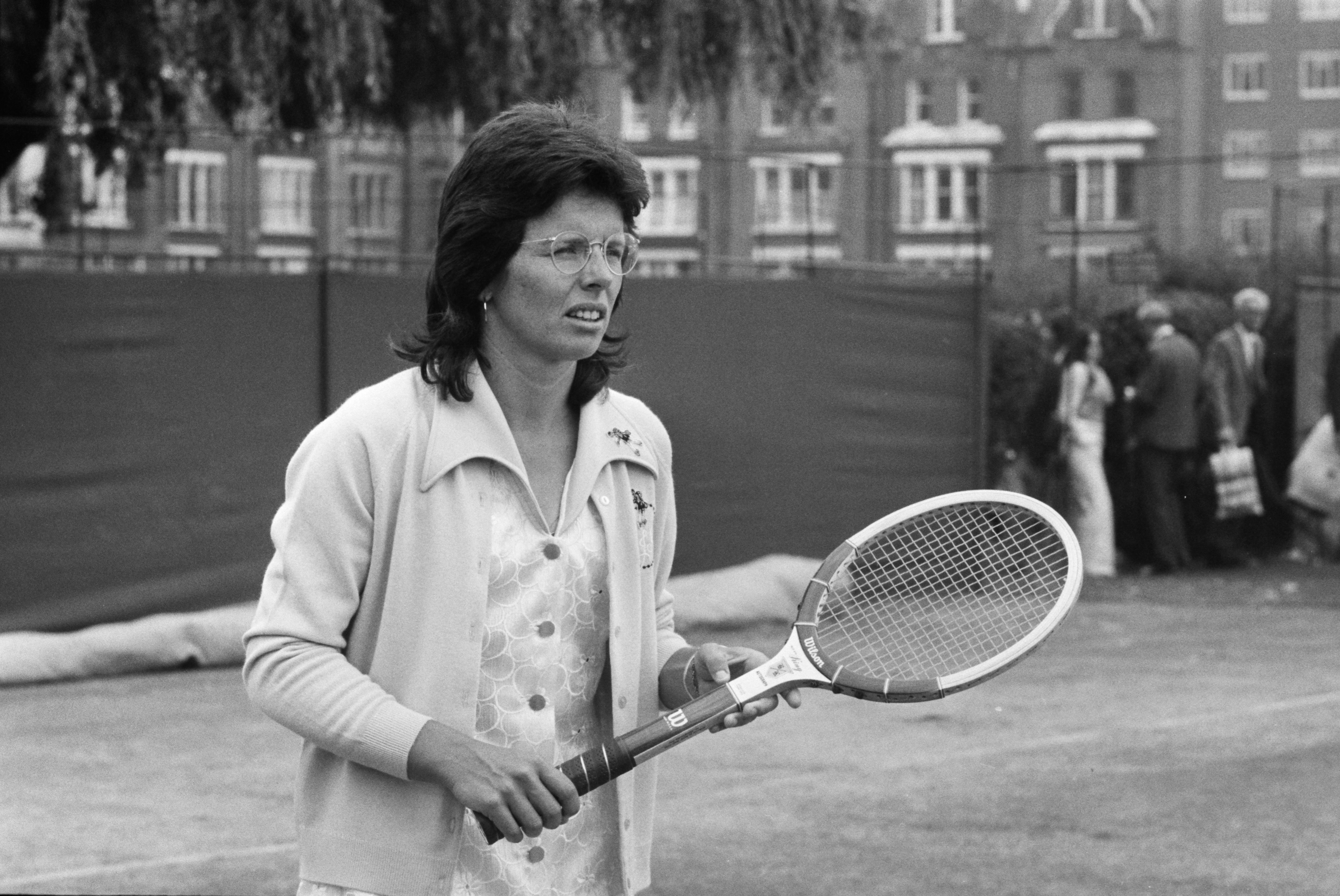 Billie Jean King won the doubles on the last occasion women played at Queen’s Club in 1973