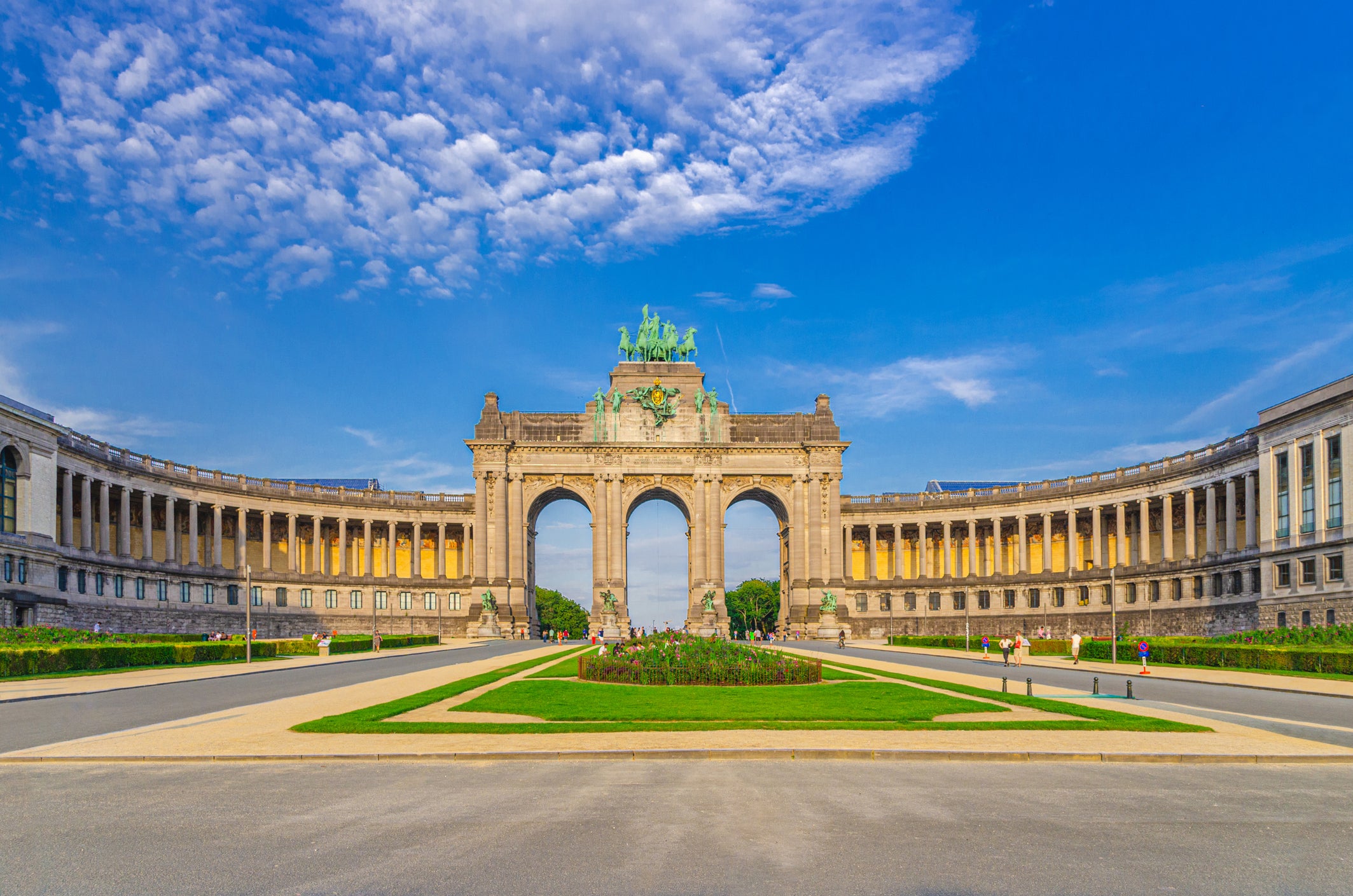 What a capital idea: the impressive Parc du Cinquantenaire in Brussels