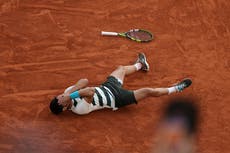 How Carlos Alcaraz broke his own limits - and Jannik Sinner - to win astonishing French Open final