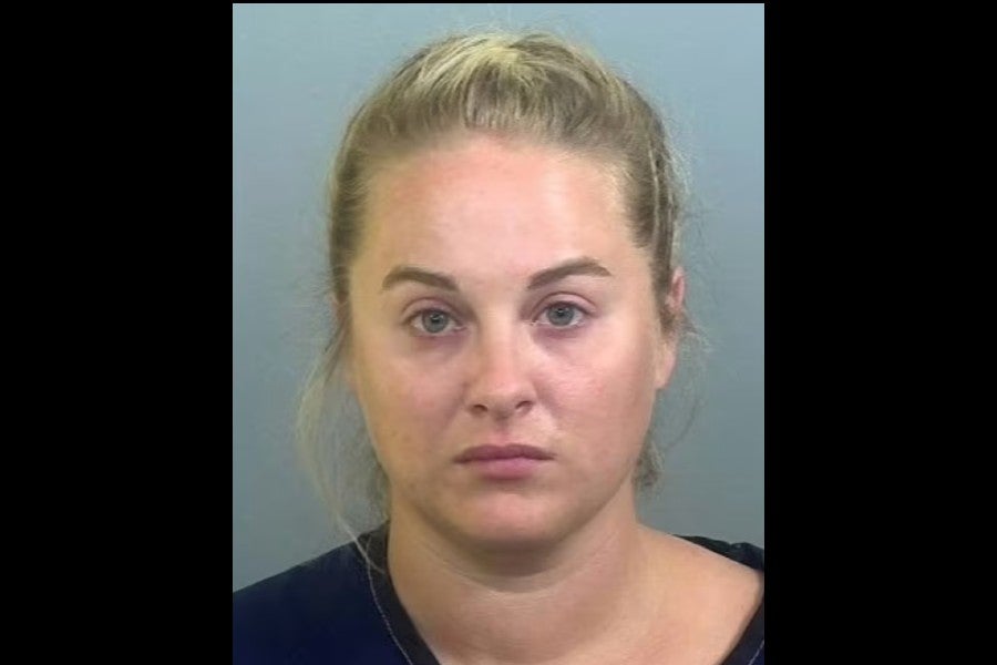 Oliver Fell, 28, was charged with lewd contact with a student by an authority figure and tramission of harmful material to a minor after sending a student nudes over Snapchat.