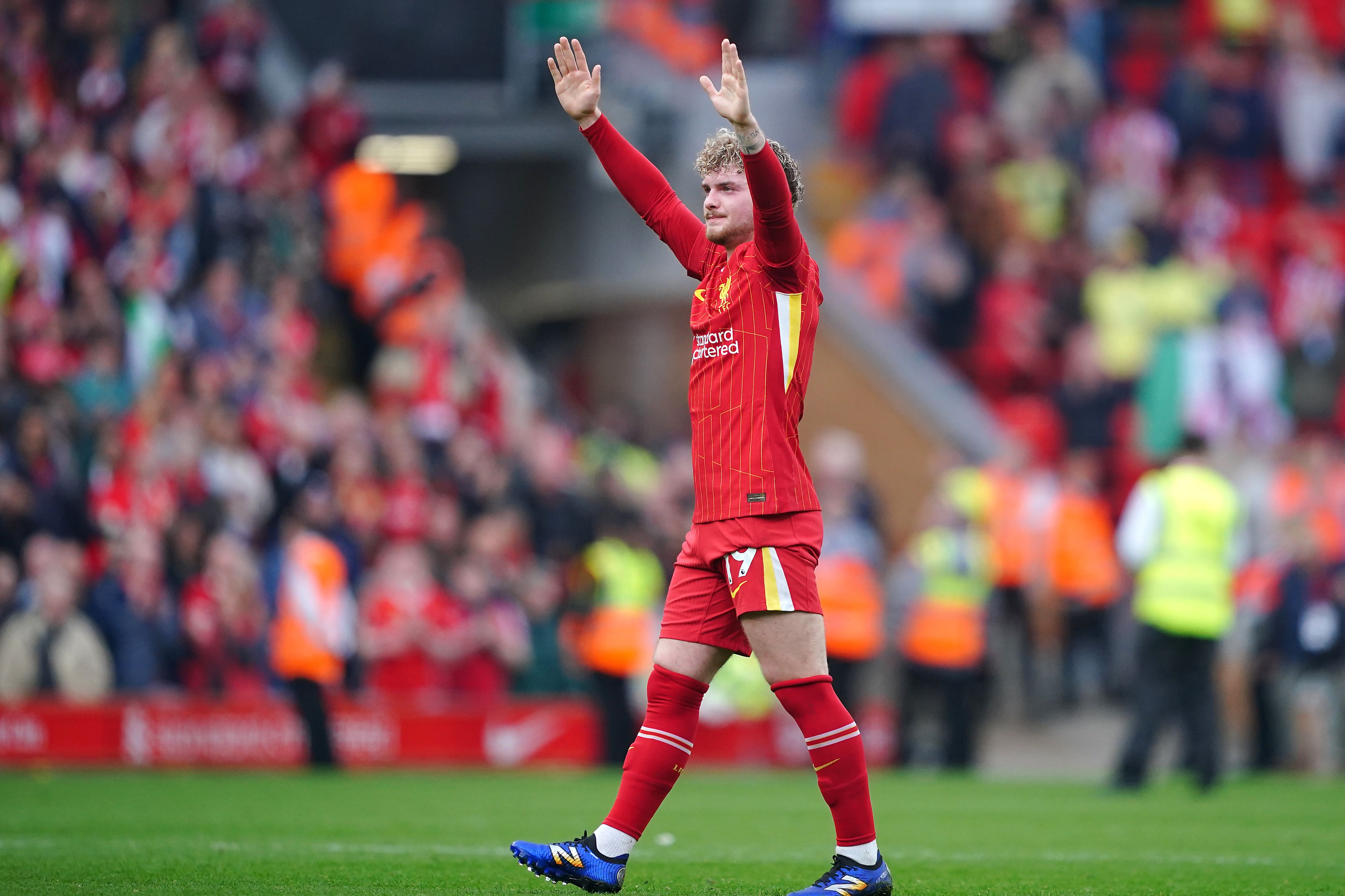 Harvey Elliott admits he has to make a decision on his Liverpool future (Peter Byrne/PA)