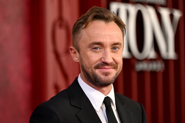 <p>Tom Felton attends The 78th Annual Tony Awards at Radio City Music Hall on June 08, 2025 in New York City. (</p>