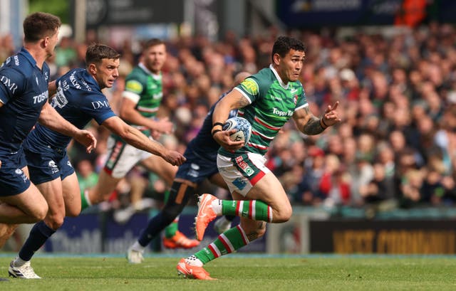 <p>Australian centre Izaia Perese produced a scintillating solo score late on</p>