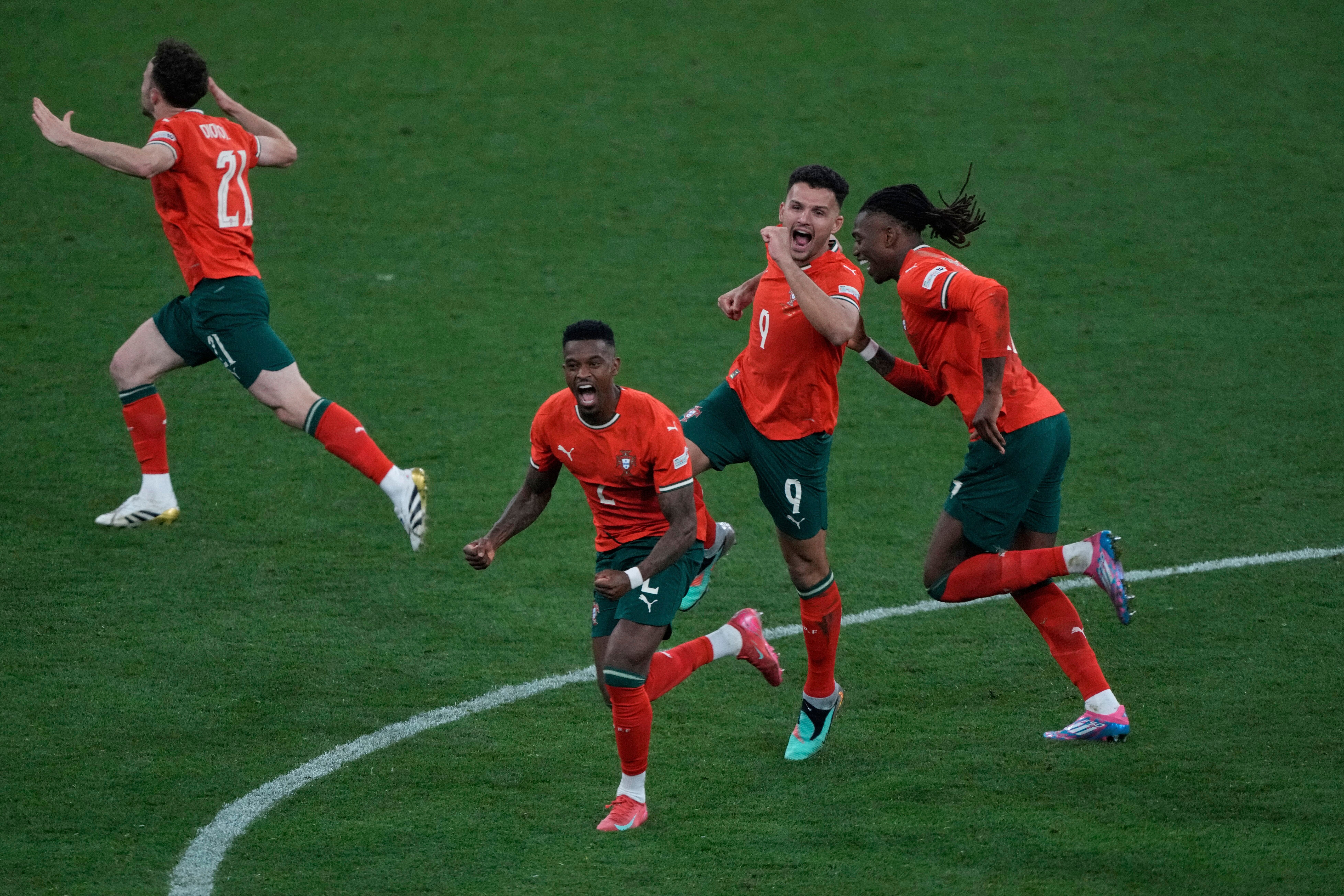 APTOPIX Portugal Spain Nations League Final Soccer