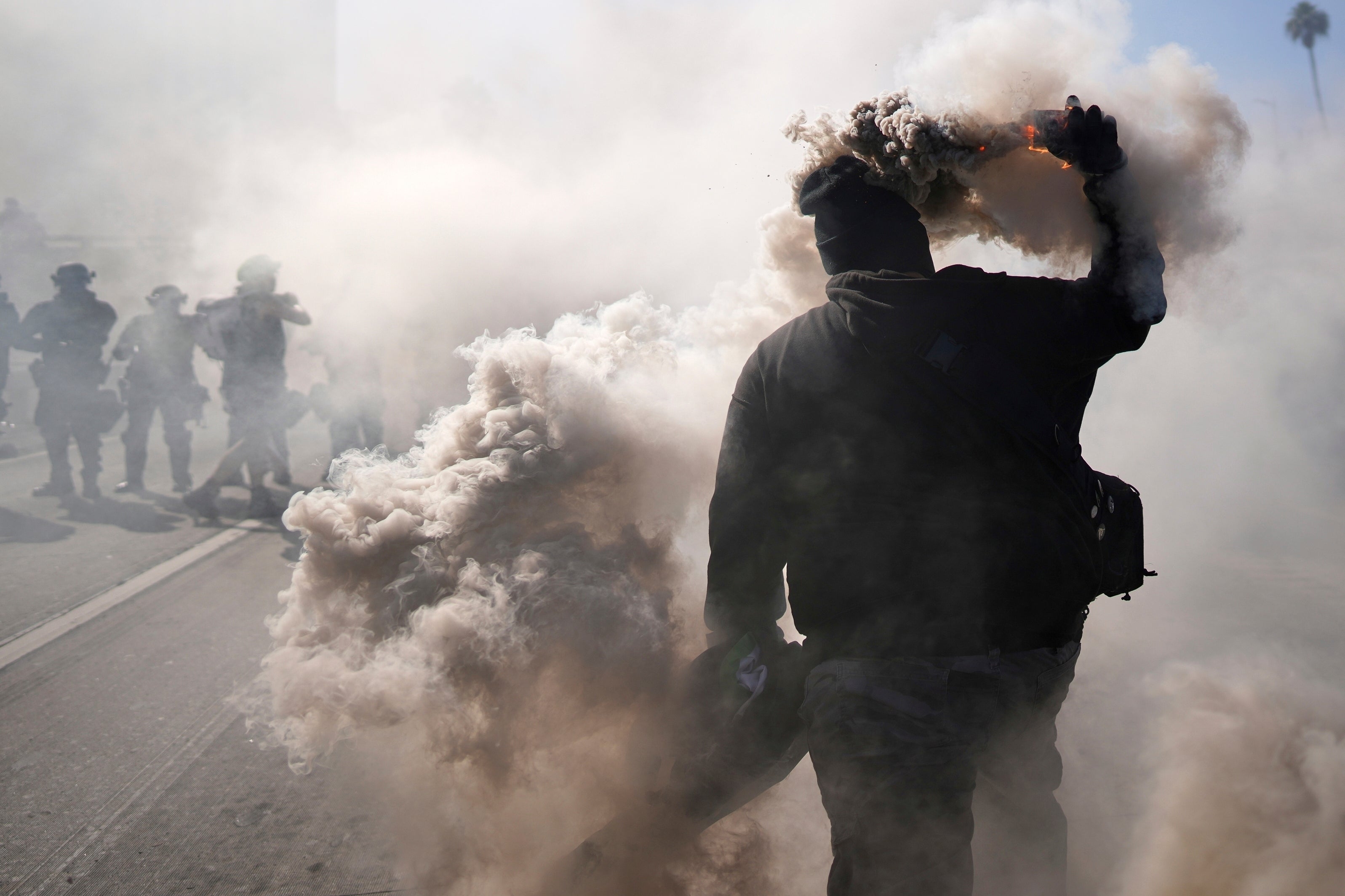 APTOPIX Immigration Raids Los Angeles