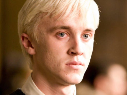 Tom Felton as Draco Malfoy in 'Harry Potter'