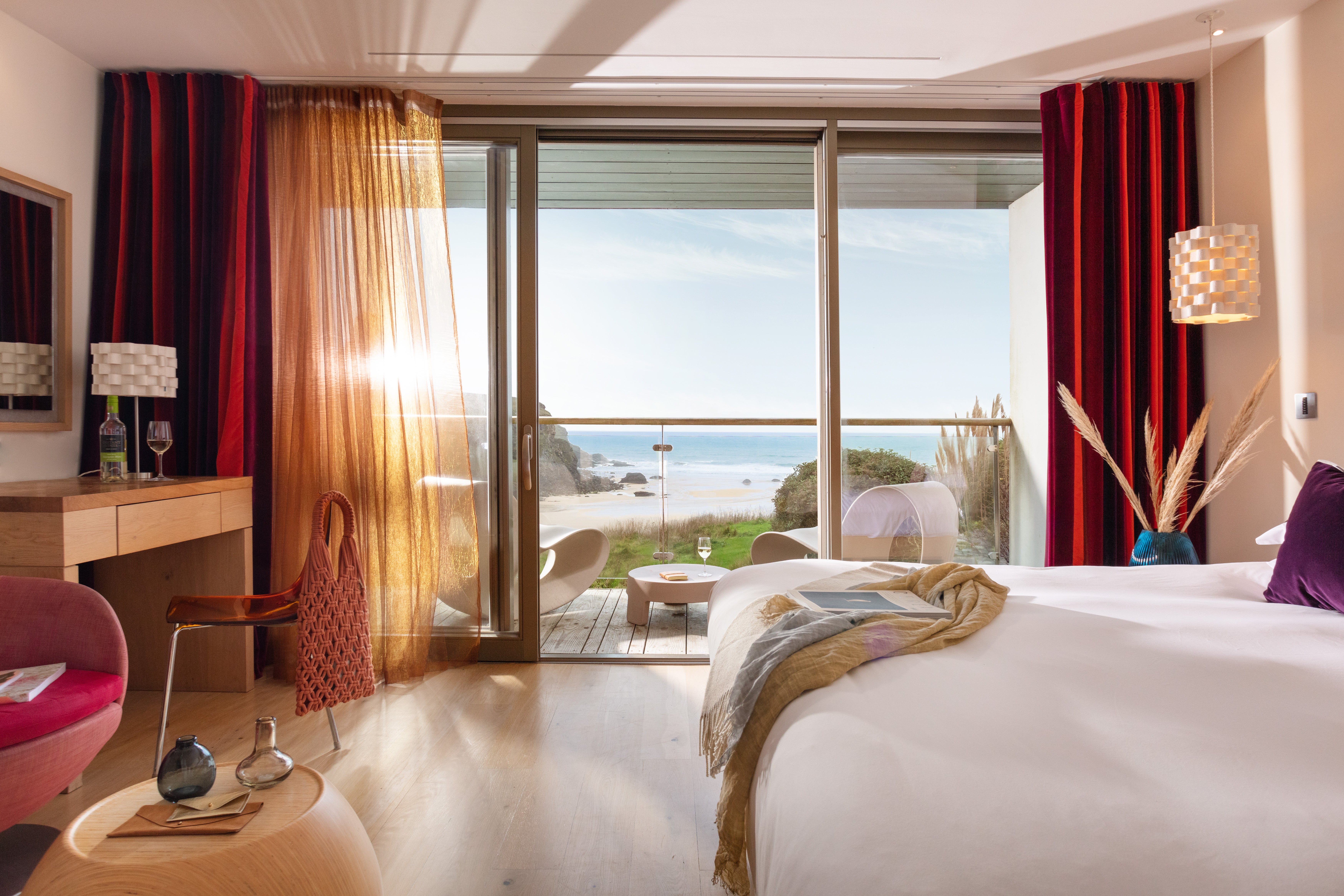 Romantic rooms and breathtaking views make for a perfect couples’ stay at Scarlet
