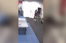 West Ham footballer Michail Antonio shares footage of himself learning to walk again after horror crash