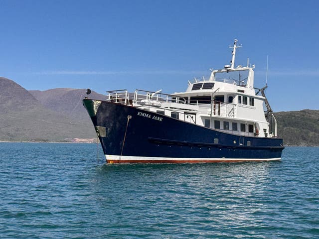 <p>The Emma Jane in the Hebrides</p>