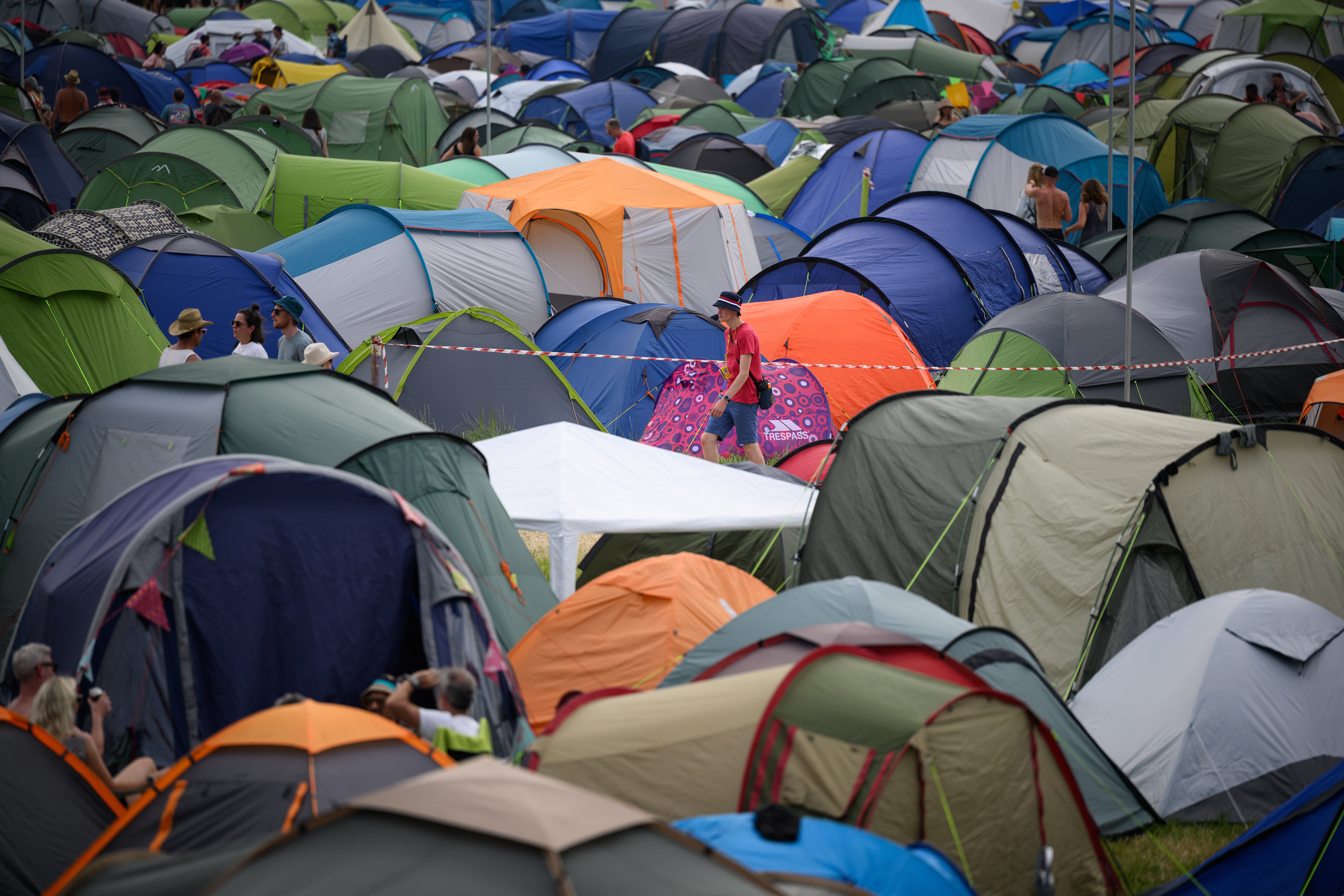 Music festivals like Glastonbury can be a hotbed for germs
