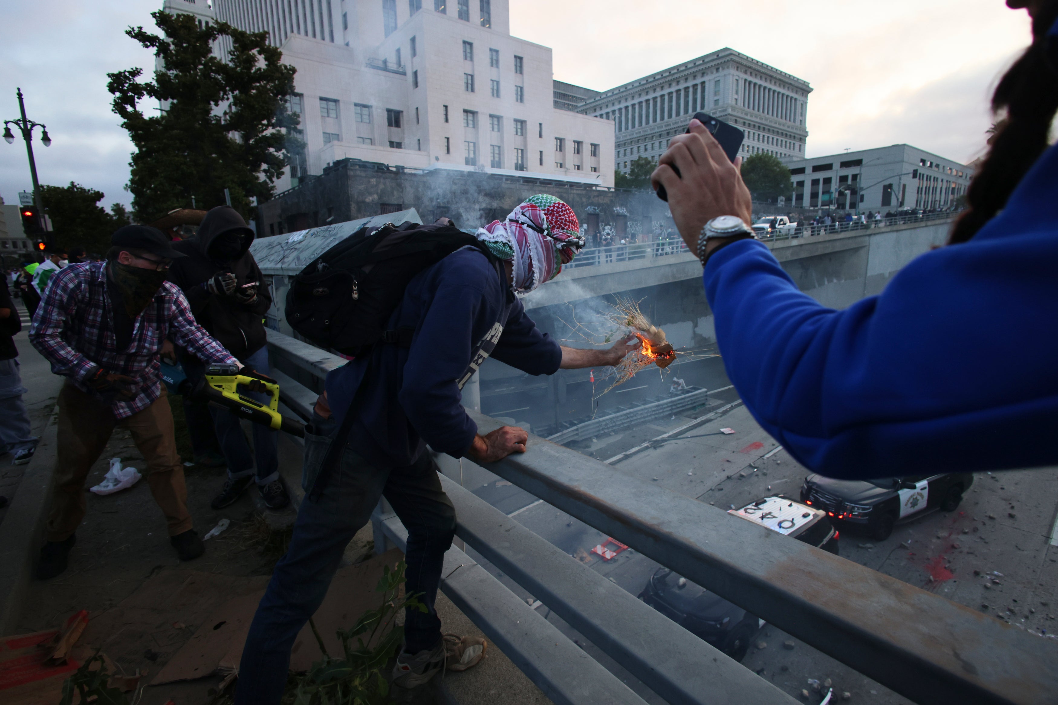 APTOPIX Immigration Raids Los Angeles
