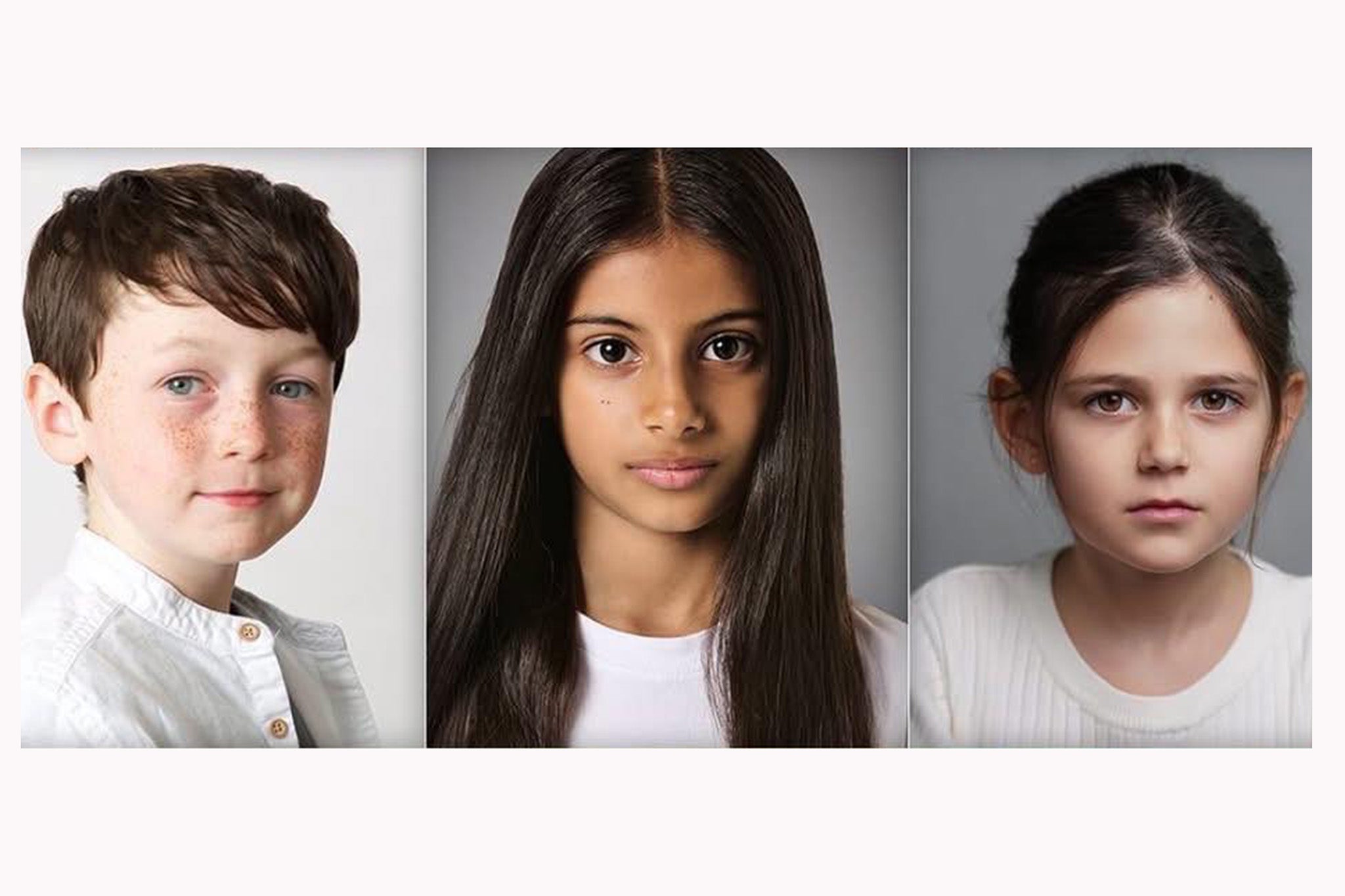 Leo Earley (left), Alessia Leoni (middle), and Sienna Moosah (right) will be playing Seamus Finnigan, Parvati Patil, and Lavender Brown