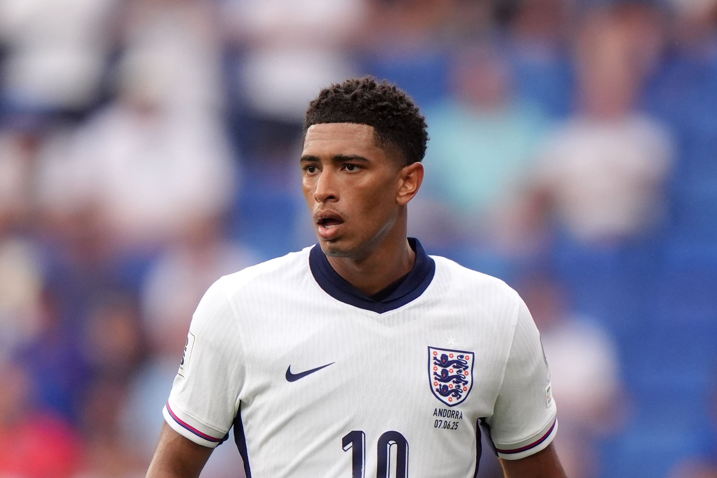 Jude Bellingham missed training on Monday due to a family funeral (Bradley Collyer/PA)