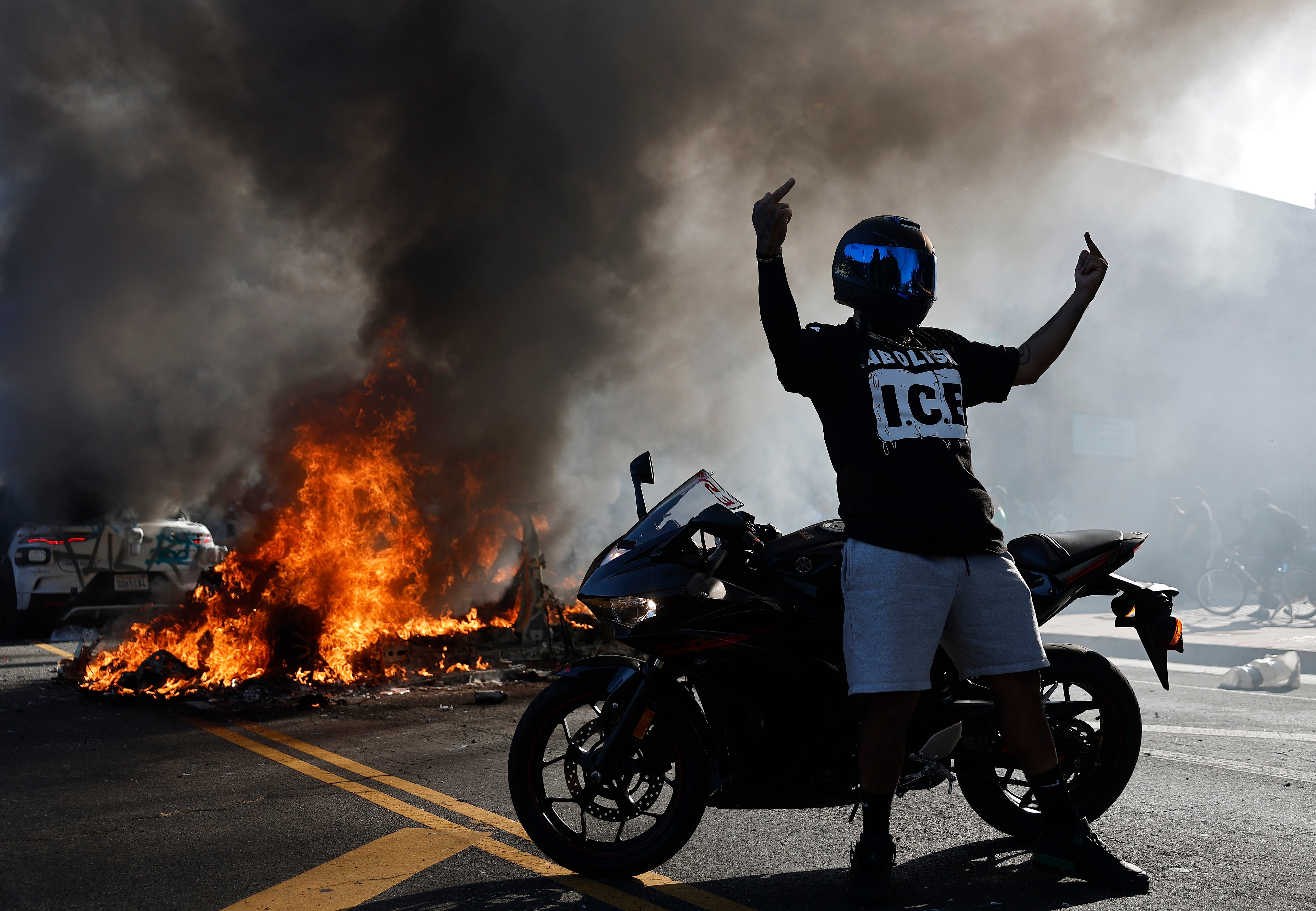 Anger has grown at ICE immigration raids under Donald Trump