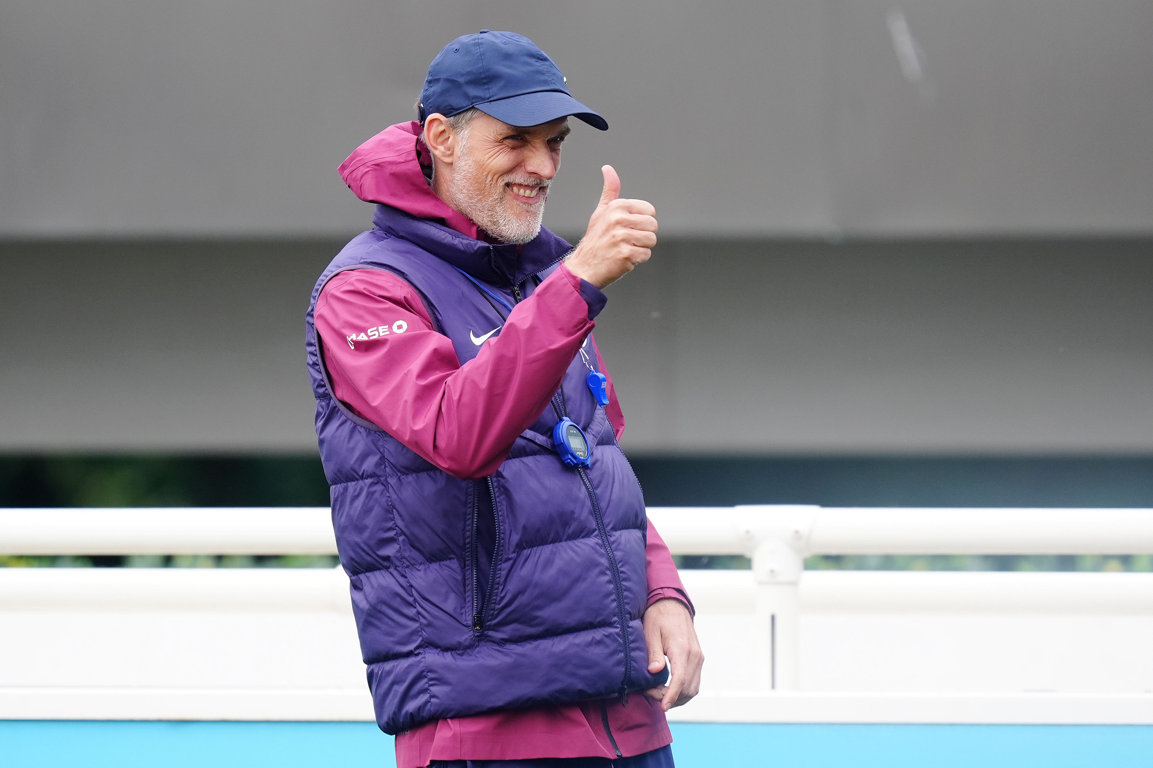 Thomas Tuchel wants England to play with more freedom (Mike Egerton/PA)