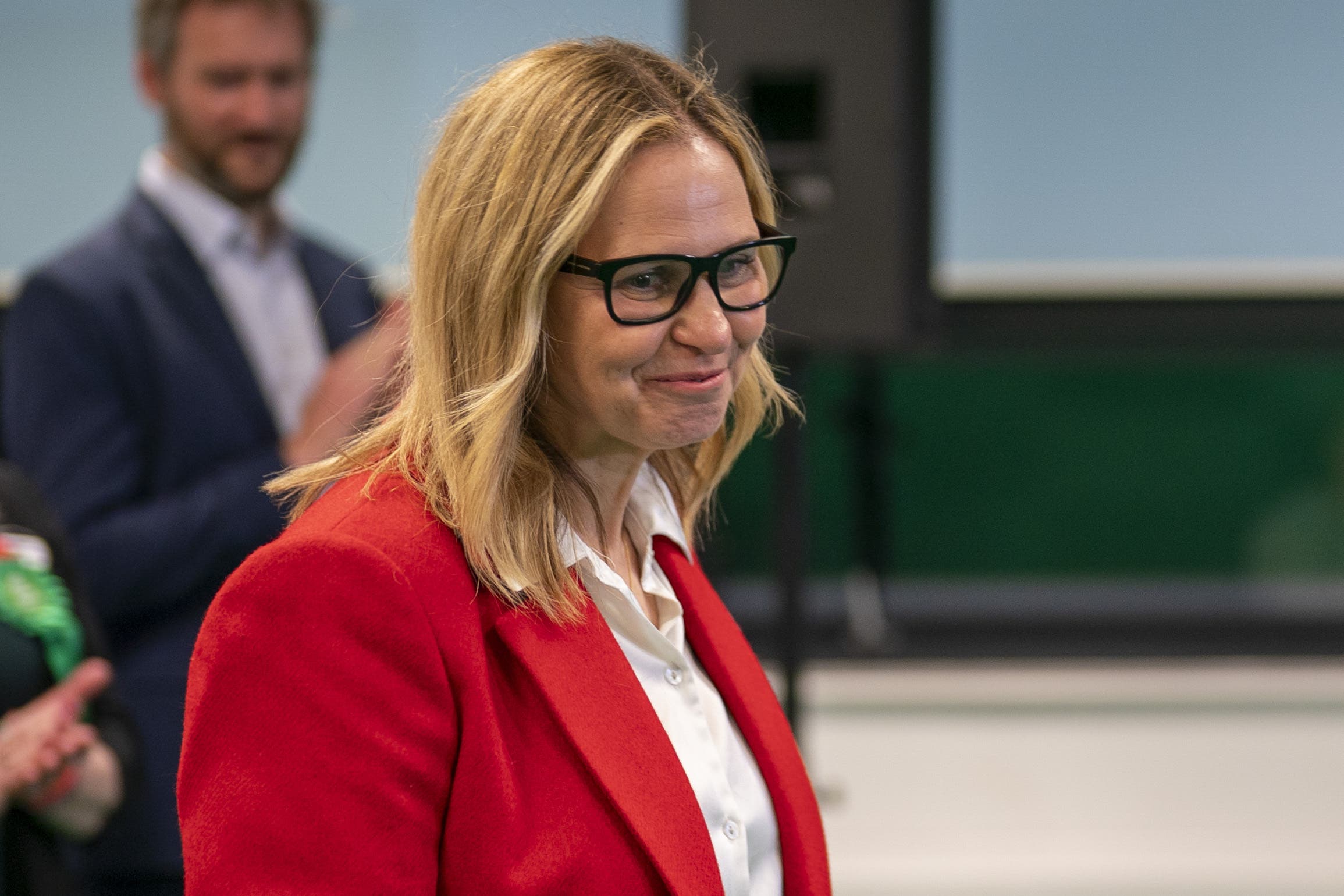 Mayor of the West of England Helen Godwin announced the plans at Hengrove Play Park in south Bristol on Monday (Ben Birchal/PA)
