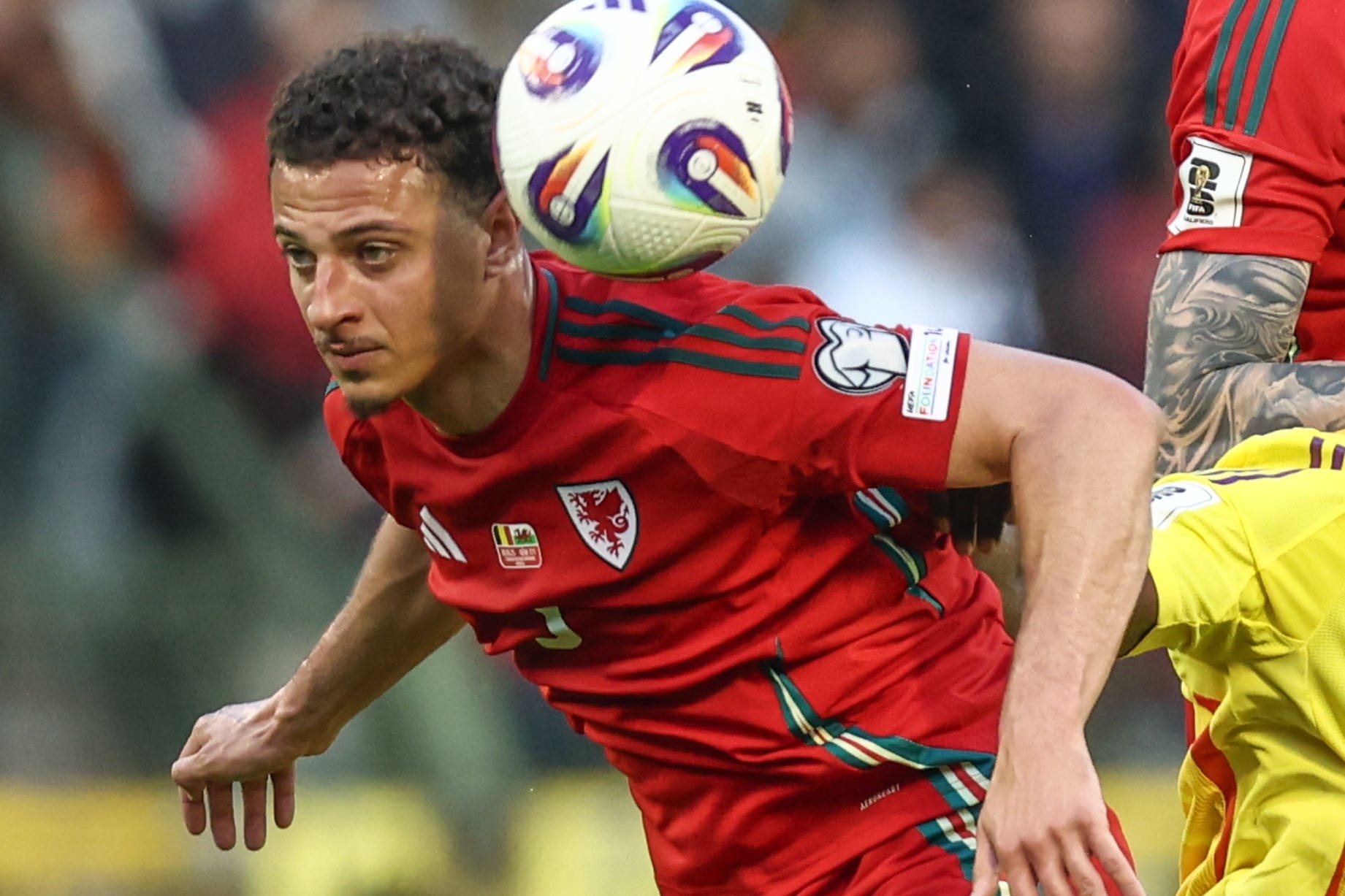 Ethan Ampadu is suspended for Tuesday’s crunch qualifier