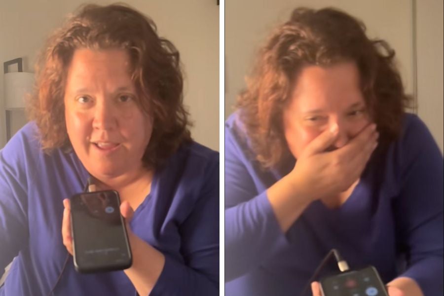 The woman, known as Candy Cain on TikTok, asked an AI scam caller to sing Happy Birthday and for ice cream flavor recommendations.