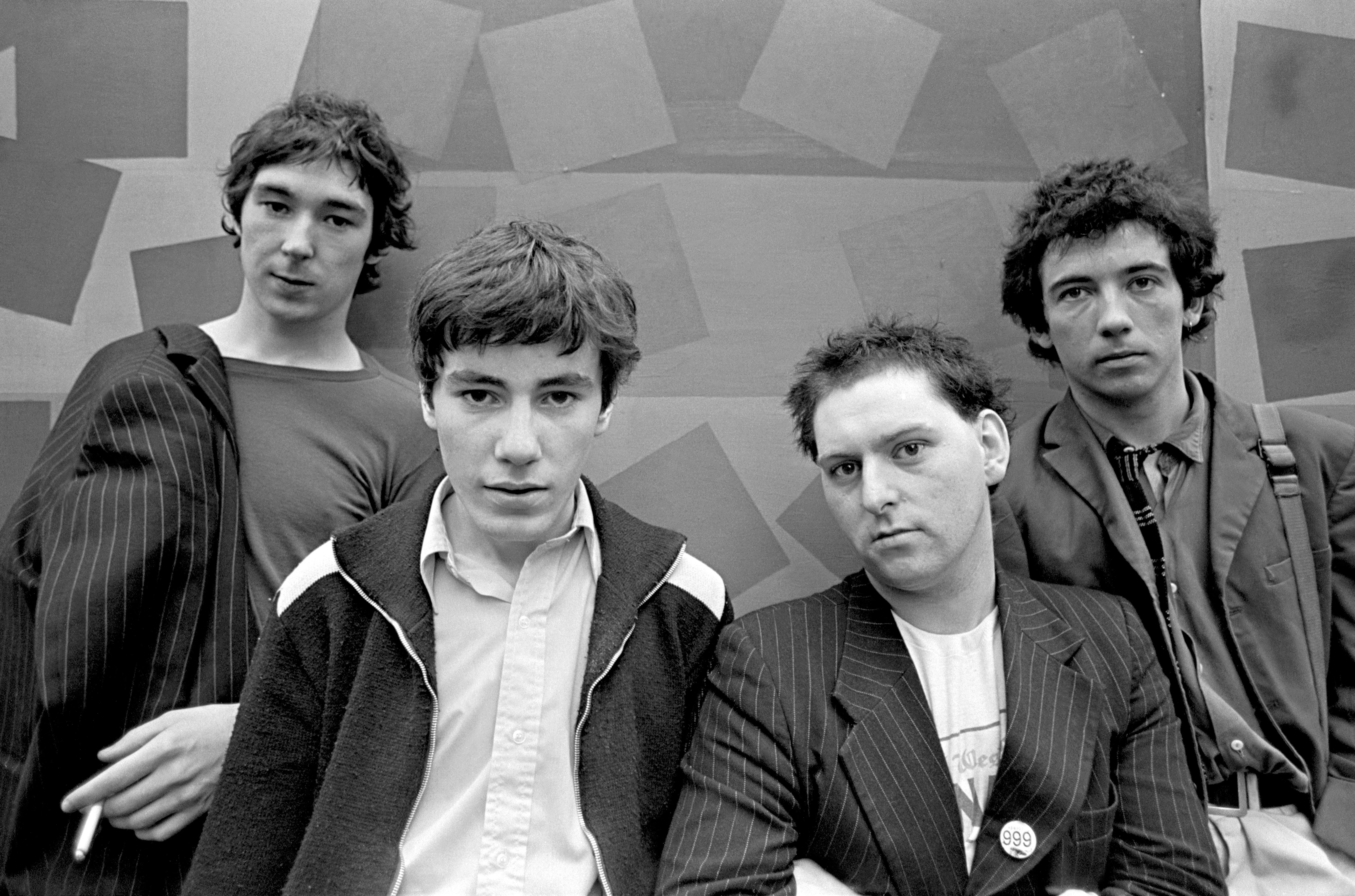 London, 1977: Buzzcocks (from left) Steve Diggle, John Maher, Garth Smith, Pete Shelley