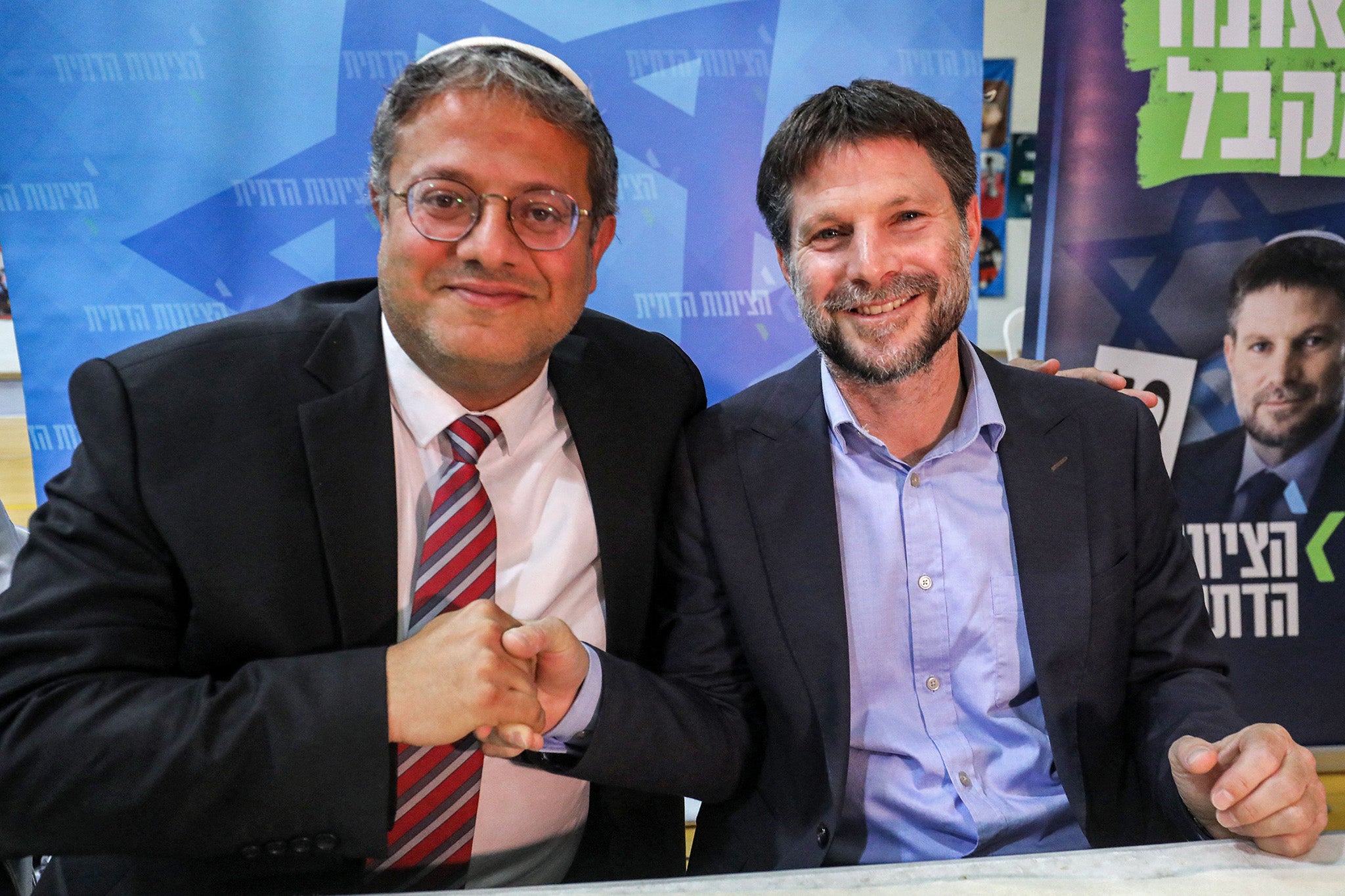 Israeli foreign secretary Gideon Sa’ar said the sanctions against Itamar Ben-Gvir and Bezalel Smotrich were ‘outrageous’