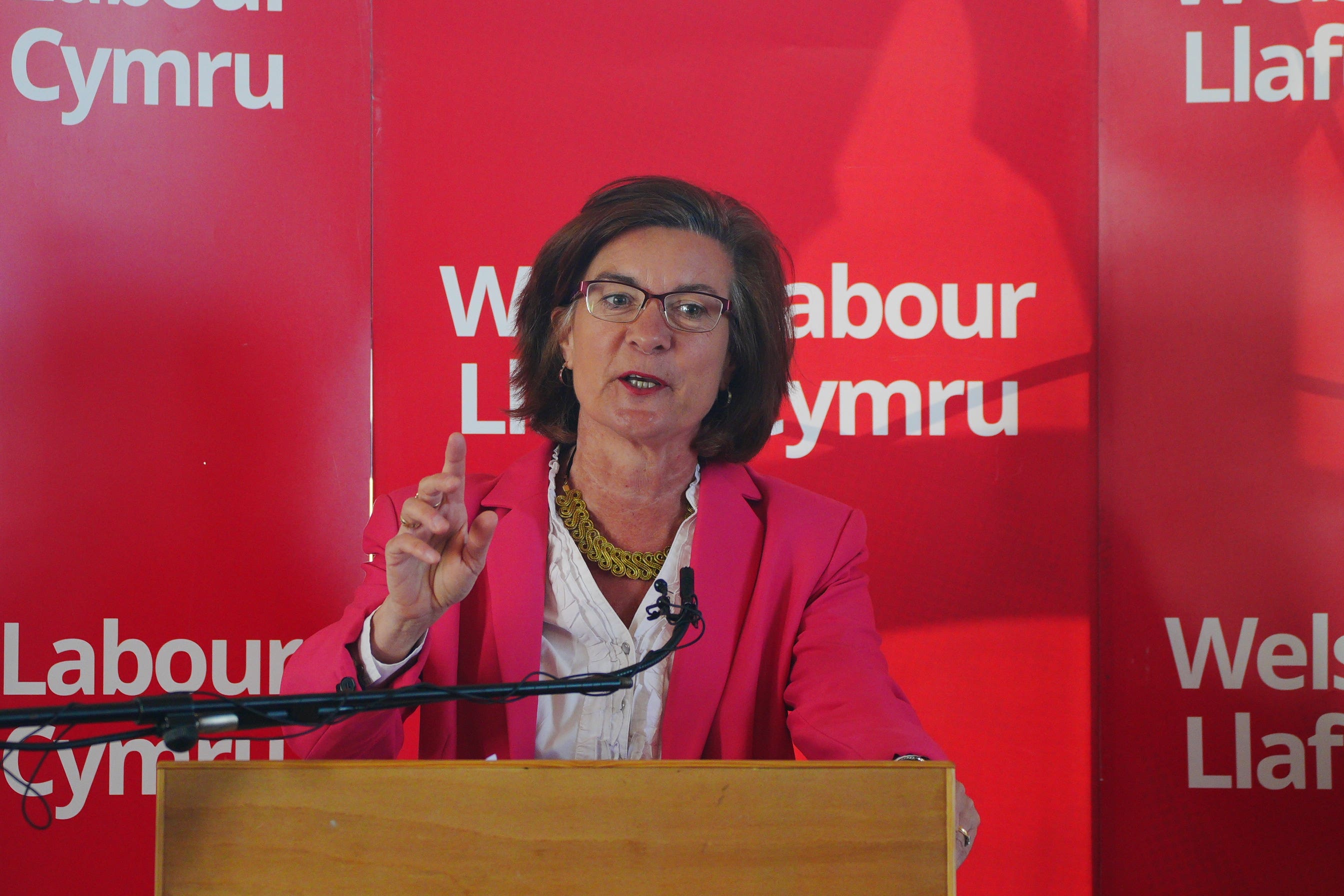 Eluned Morgan said she is ‘delighted’ there has been a U-turn on winter fuel payment cuts (Ben Birchall/PA)