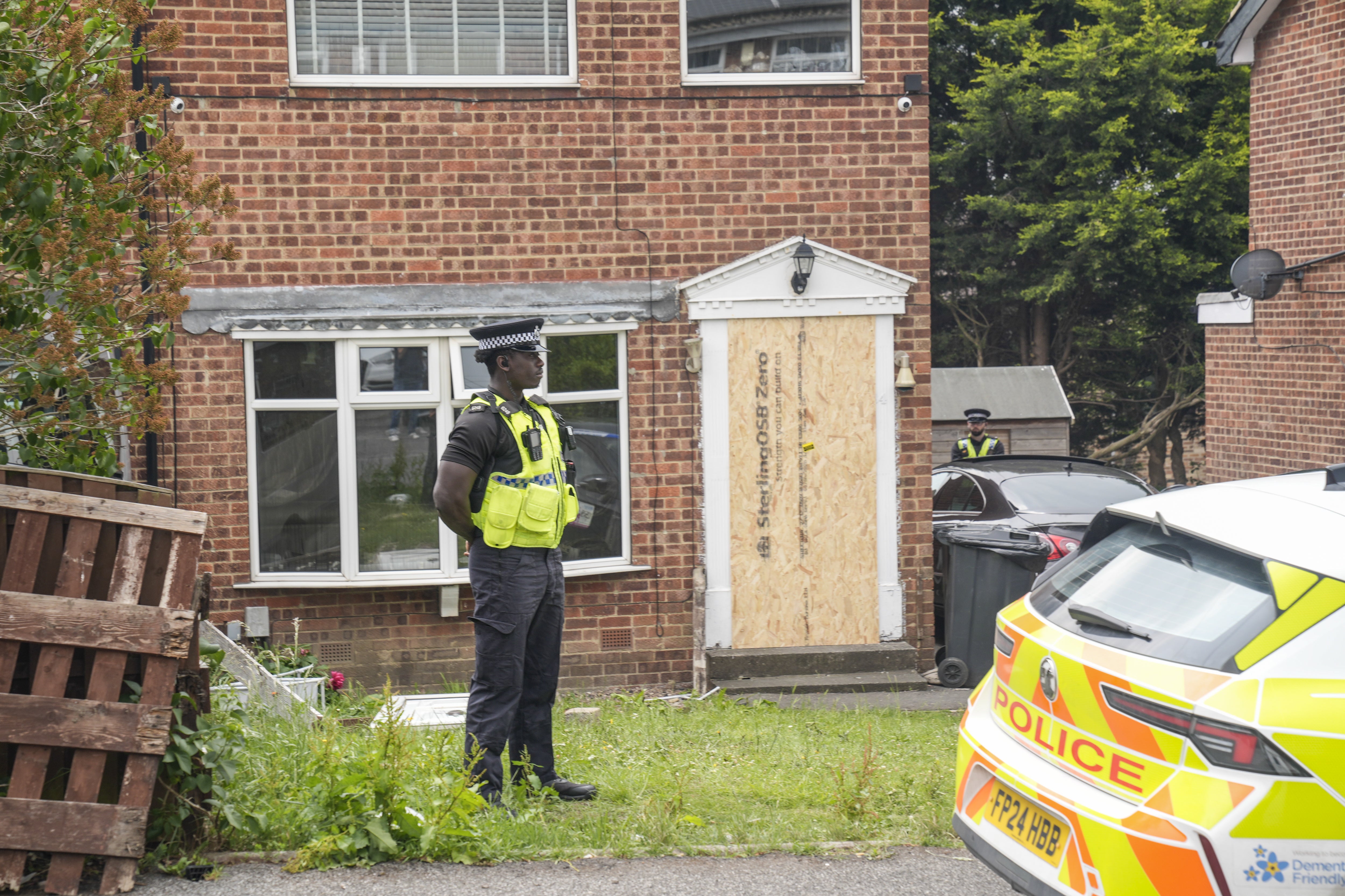 Sohaib Ahmed, 38, and his daughter Manahal died in the blaze which broke out in Russell Close, Heckmondwike, on Sunday