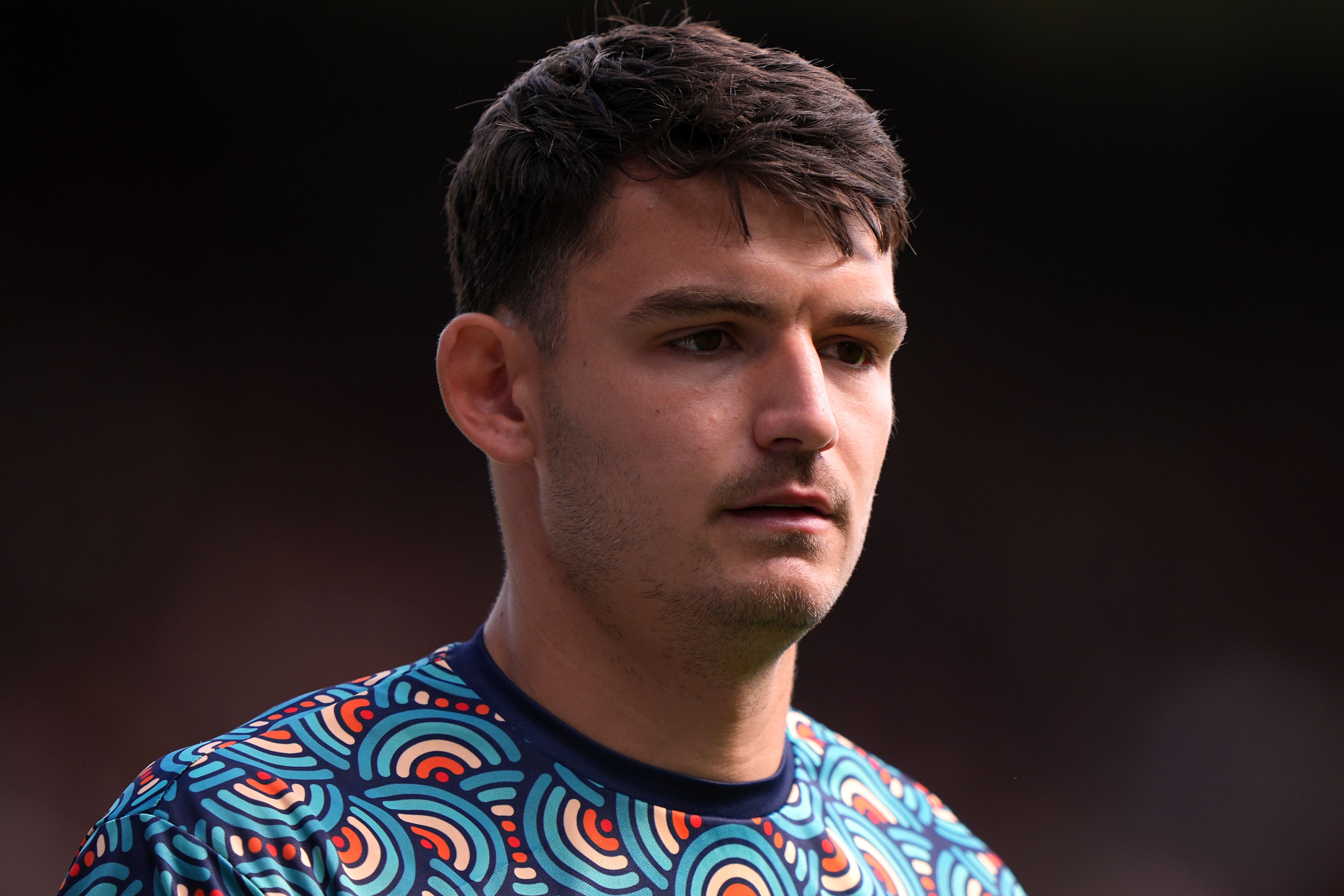 Max O’Leary shone on his international debut (Joe Giddens/PA)