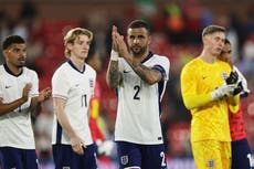 England player ratings as stalwart’s international career crumbles against Senegal