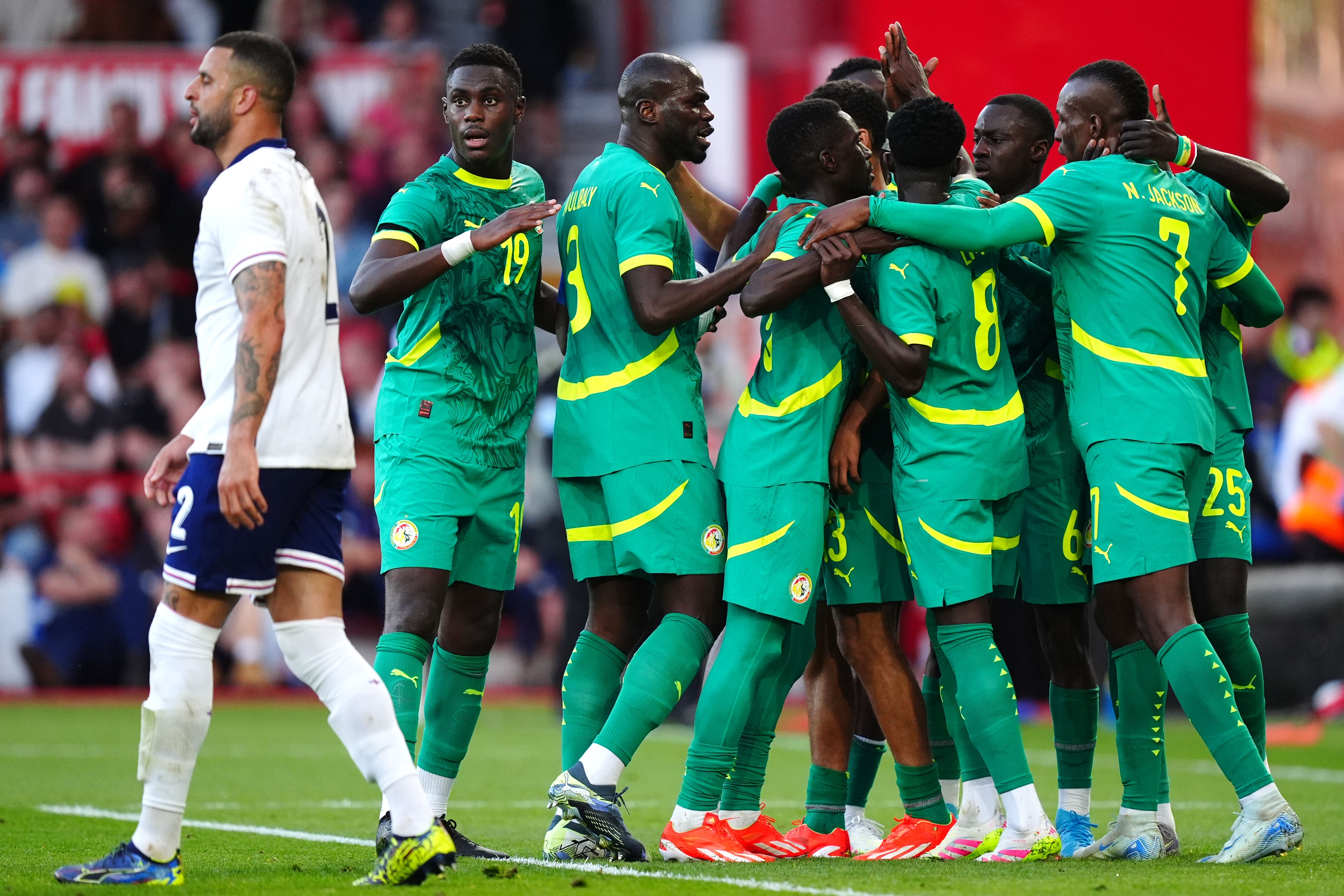 Kyle Walker was at fault for Senegal’s equaliser and could be consigned to the England scrapheap