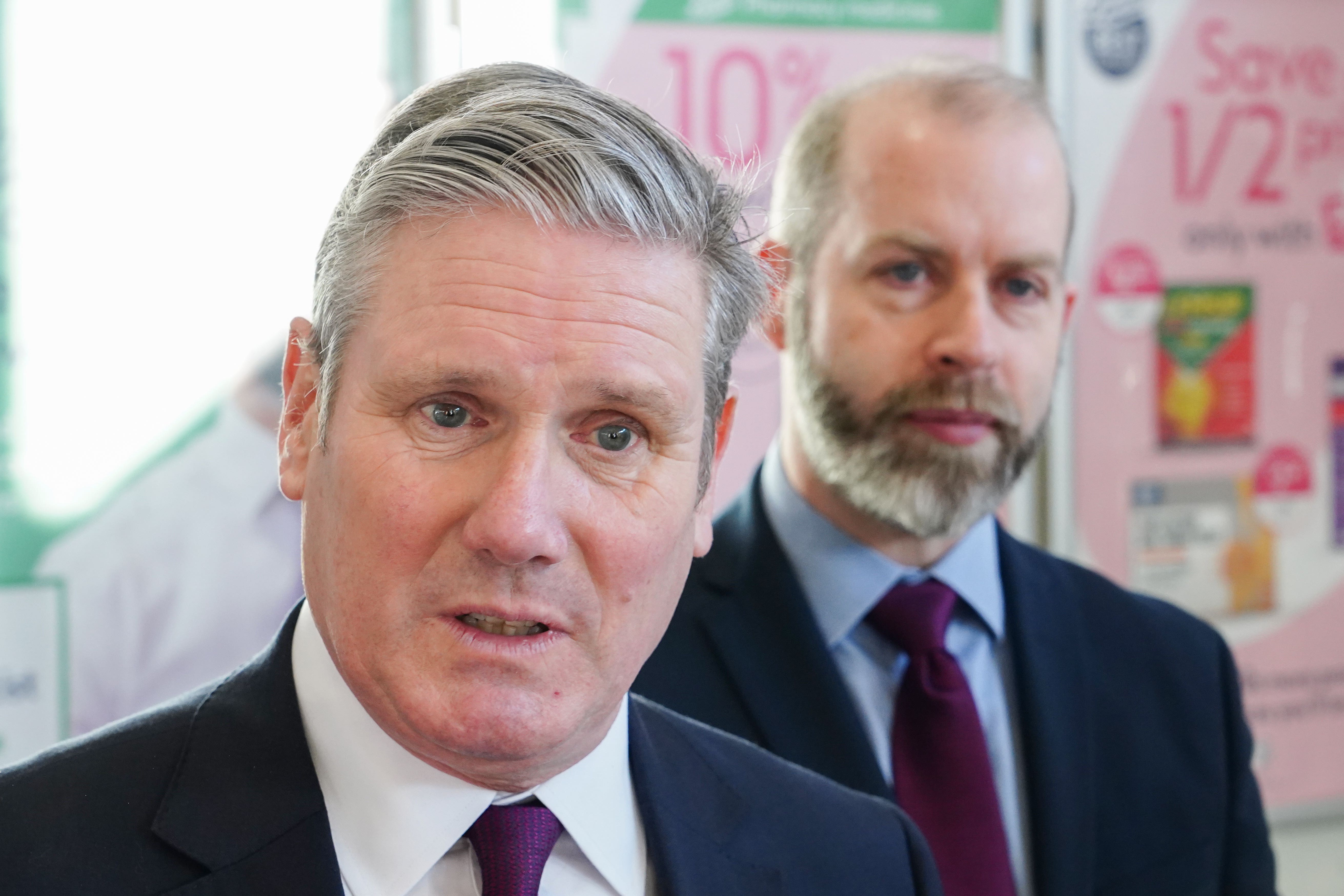 Sir Keir Starmer and Jonathan Reynolds discussed implementing the UK-US trade deal with American commerce secretary Howard Lutnick on Tuesday (Ian West/PA)