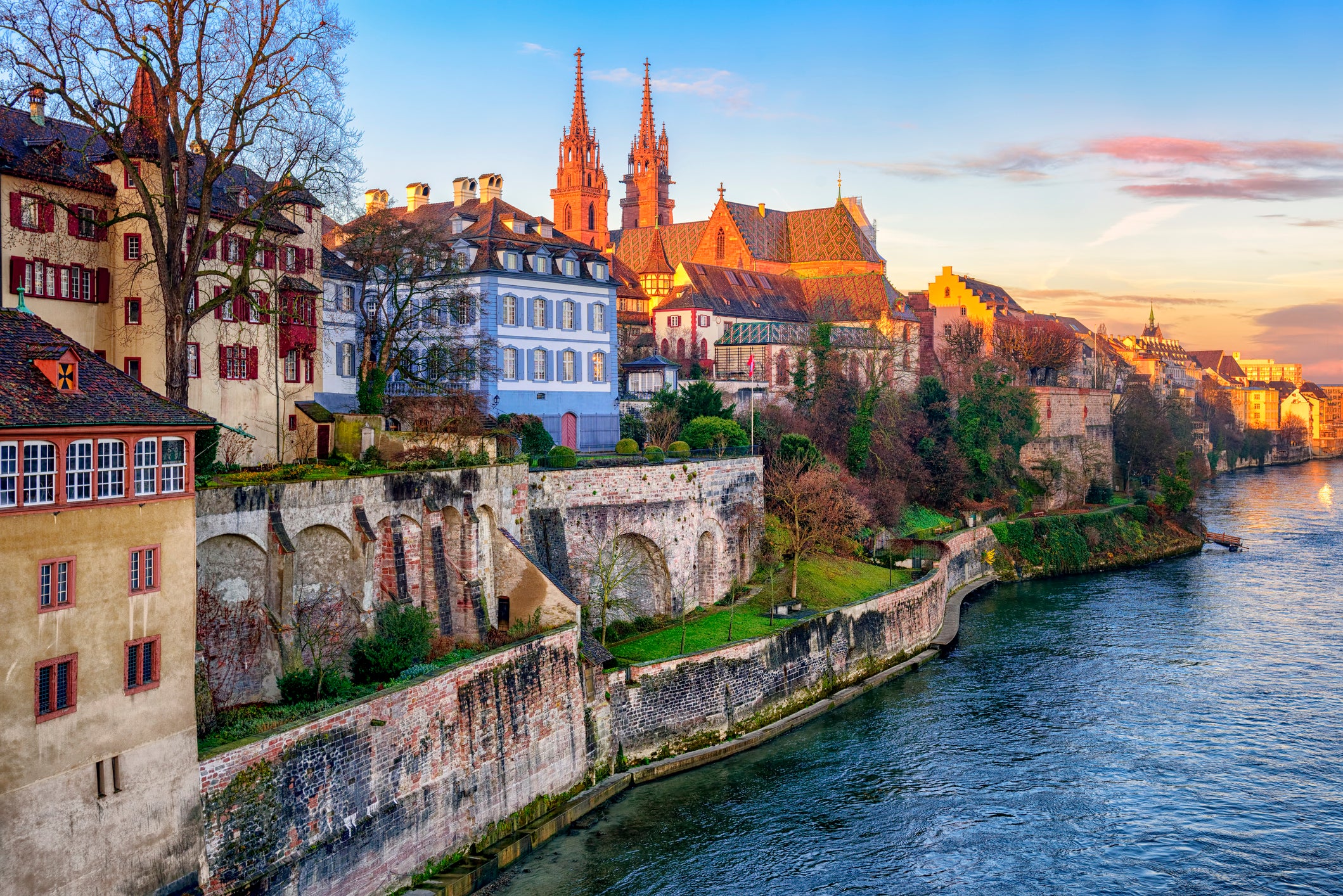 Take a dip in the Rhine on your visit to Basel