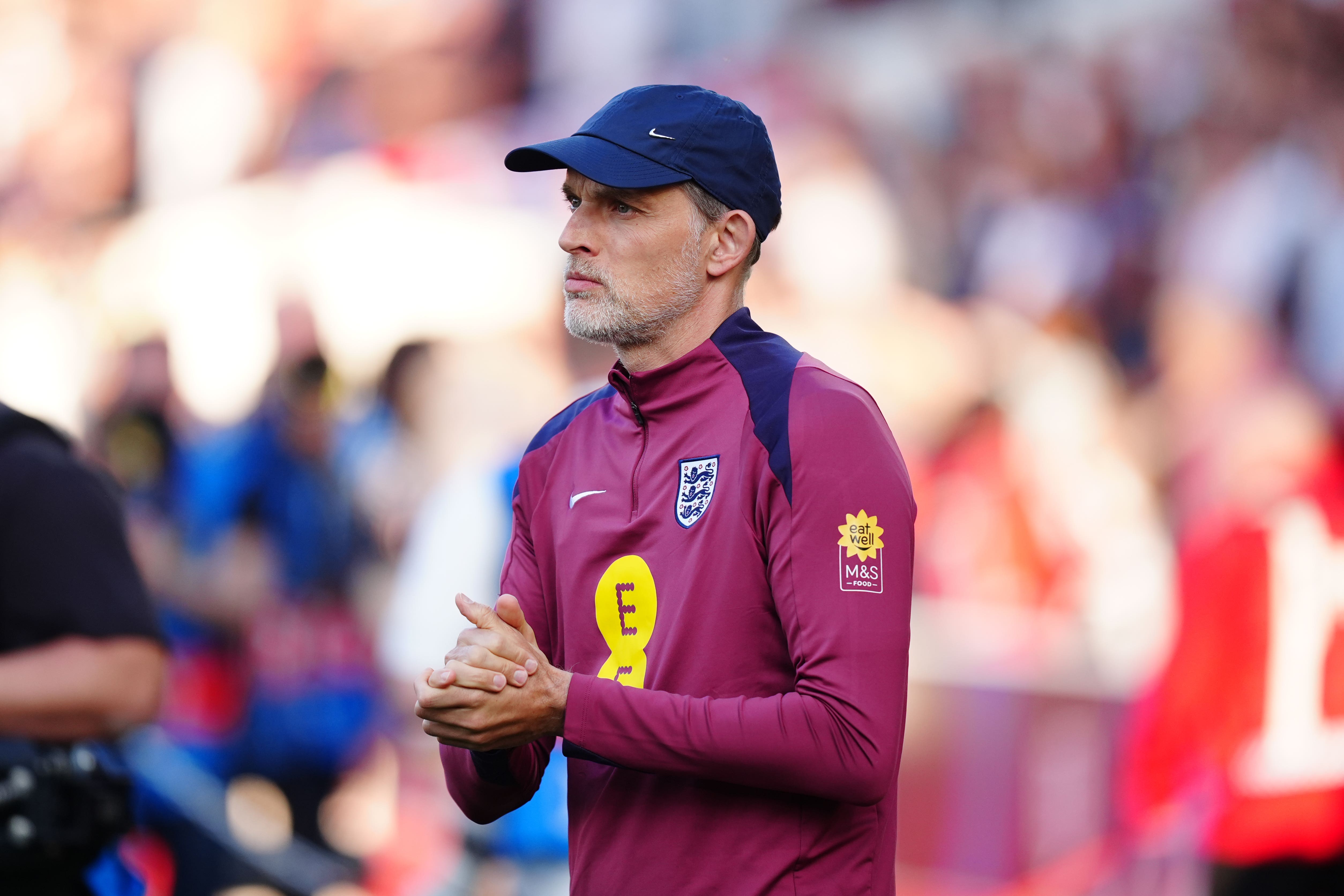 England were booed off in only Thomas Tuchel’s fourth match in charge (Mike Egerton/PA)