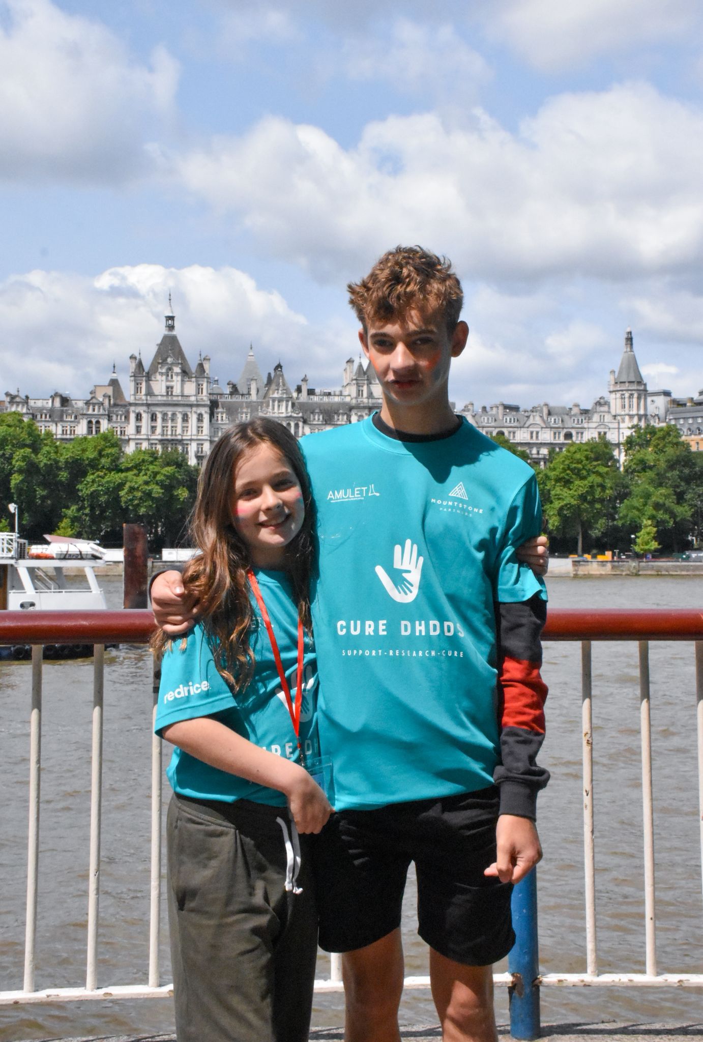 Tom a Rosie v den „Warrior Walk“