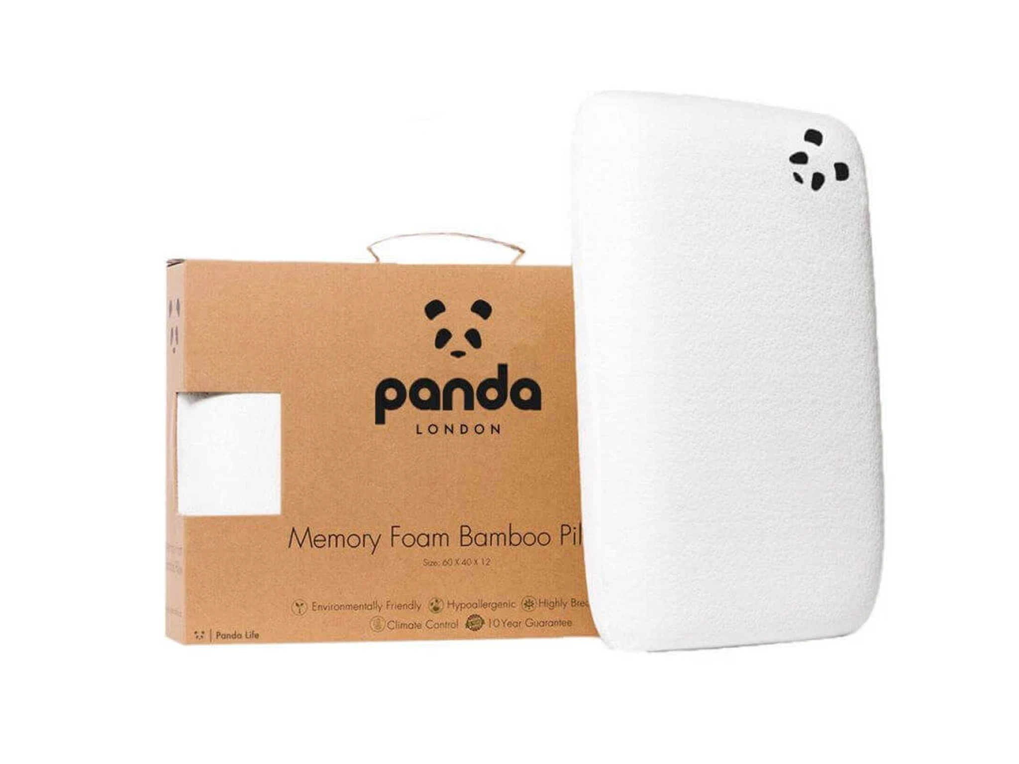 Best cooling pillow IndyBest review Panda memory foam bamboo pillow