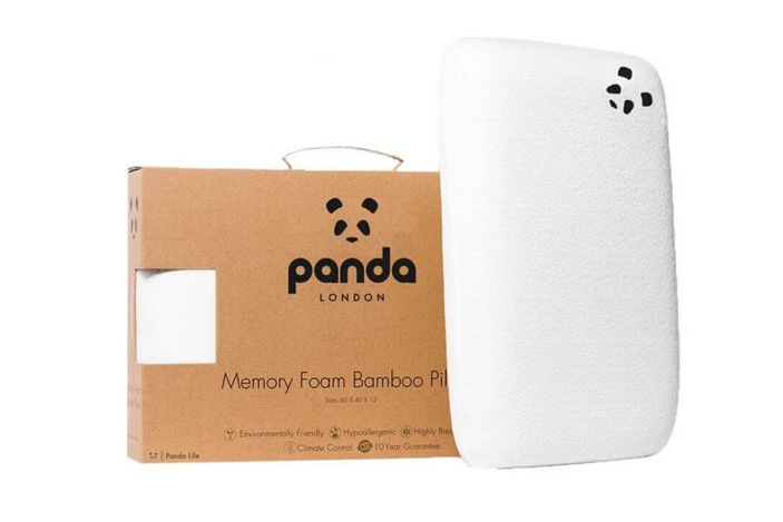 Best cooling pillow IndyBest review Panda memory foam bamboo pillow